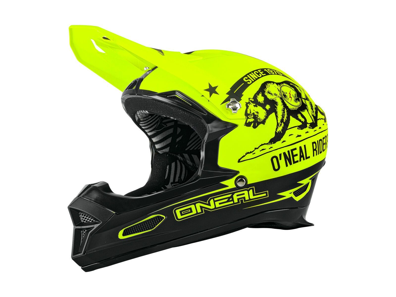 ONeal Fury RL Helmet California, black/neon yellow - Bild 1