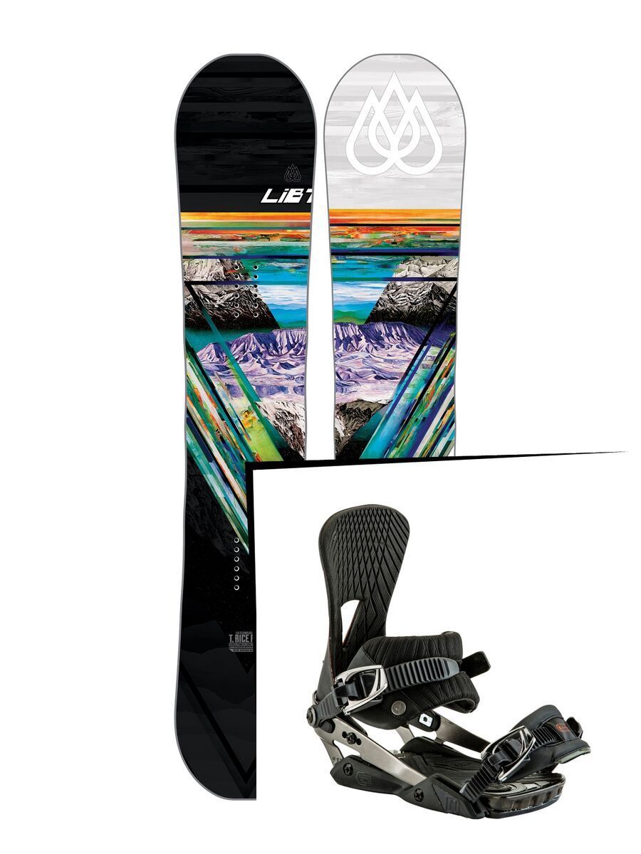 Set: Lib Tech T-Rice Pro 2017 + Nitro Machine (1691153S) - Bild 1