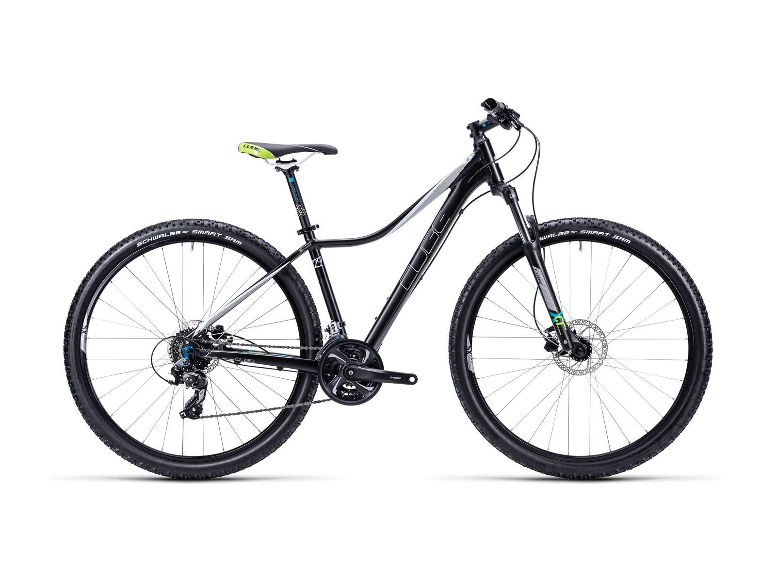 Cube Access WLS Disc 29, black/caribbeanblue - Bild 1