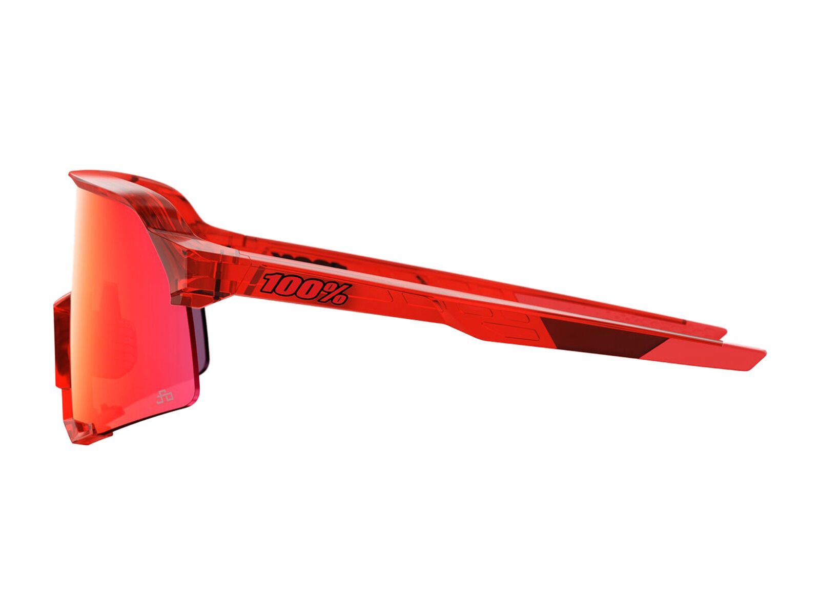 100% S3 Peter Sagan LE - HiPER Red ML Mirror, translucent red - Bild 3