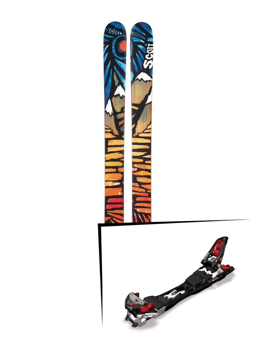 Scott Set: Scrapper 2015 + Marker F10 Tour, 136 mm - Bild 1