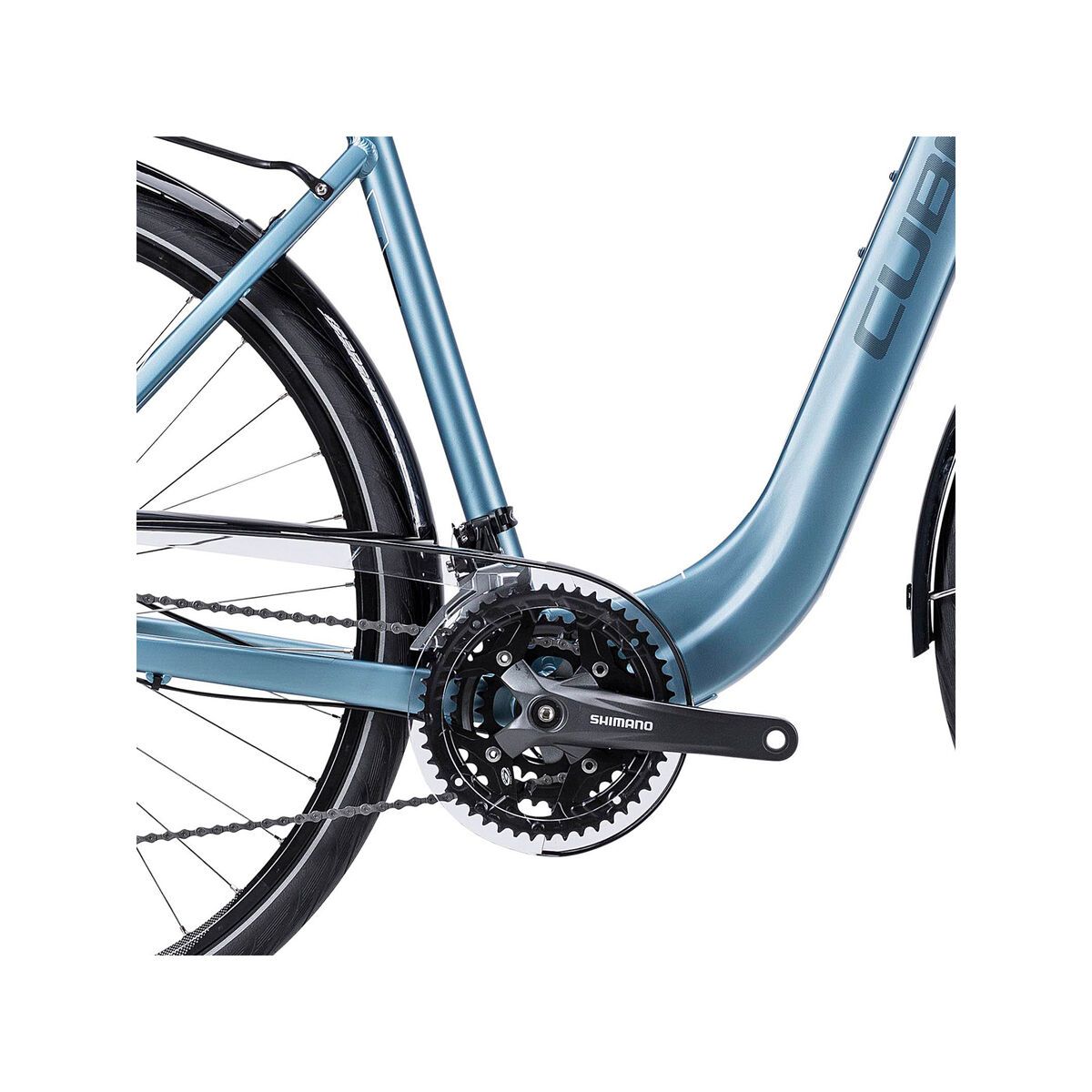 Cube Touring EXC Easy Entry, metallic blue anthrazit white - Bild 3