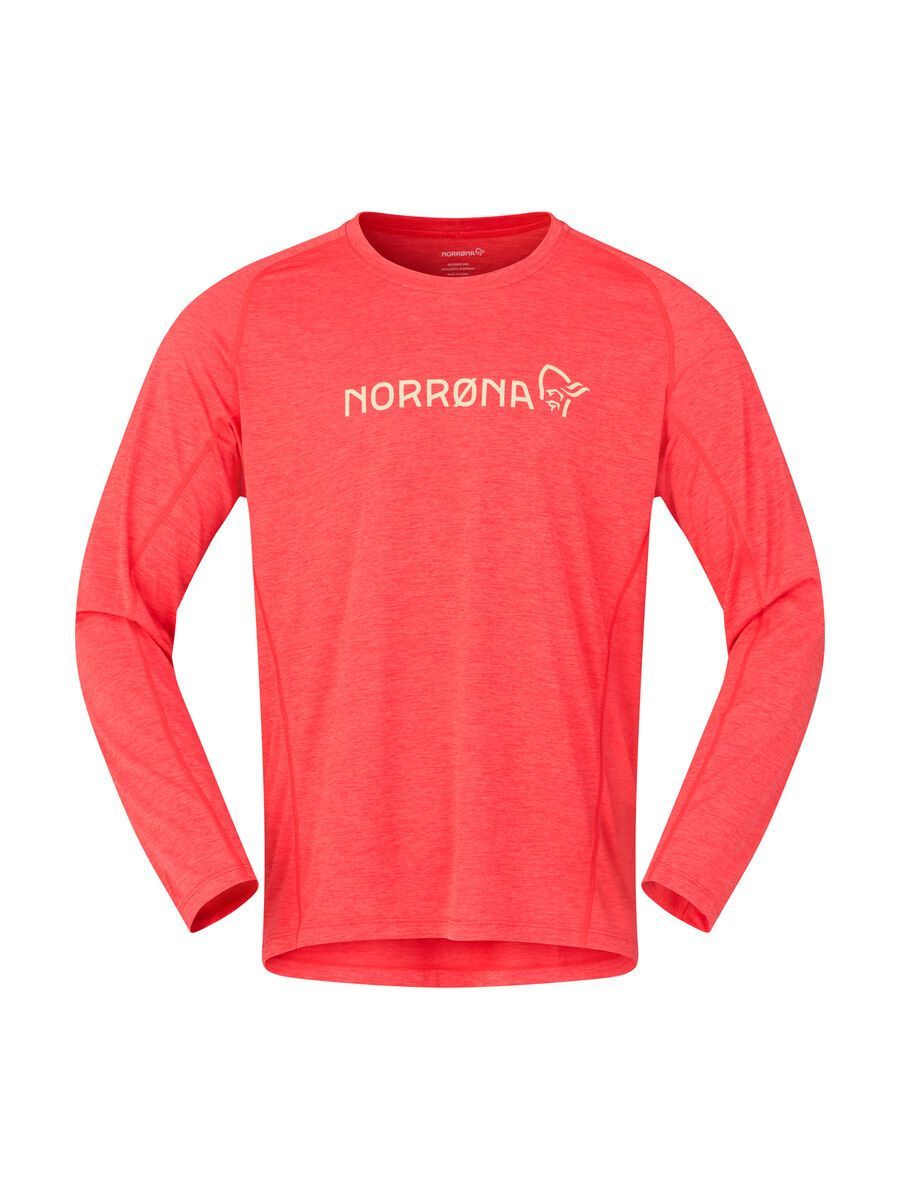 Norrona fjørå equaliser lightweight Long Sleeve M's, paprika - Bild 1