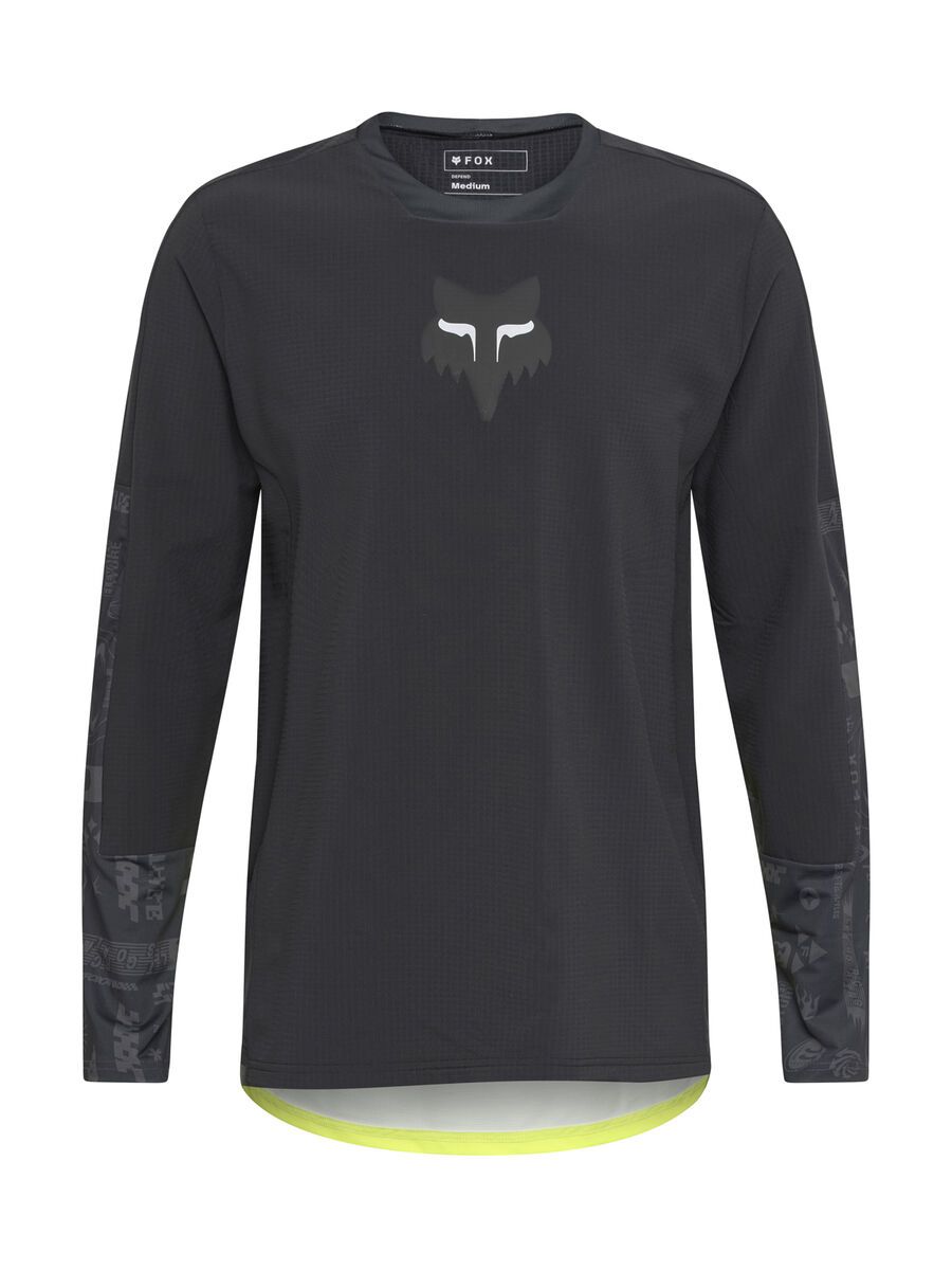 Fox Defend Thermal Jersey Lunar, black - Bild 1