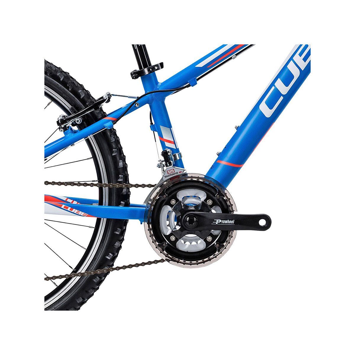 Cube Kid 240, blue´n´white´n´flashred - Bild 3