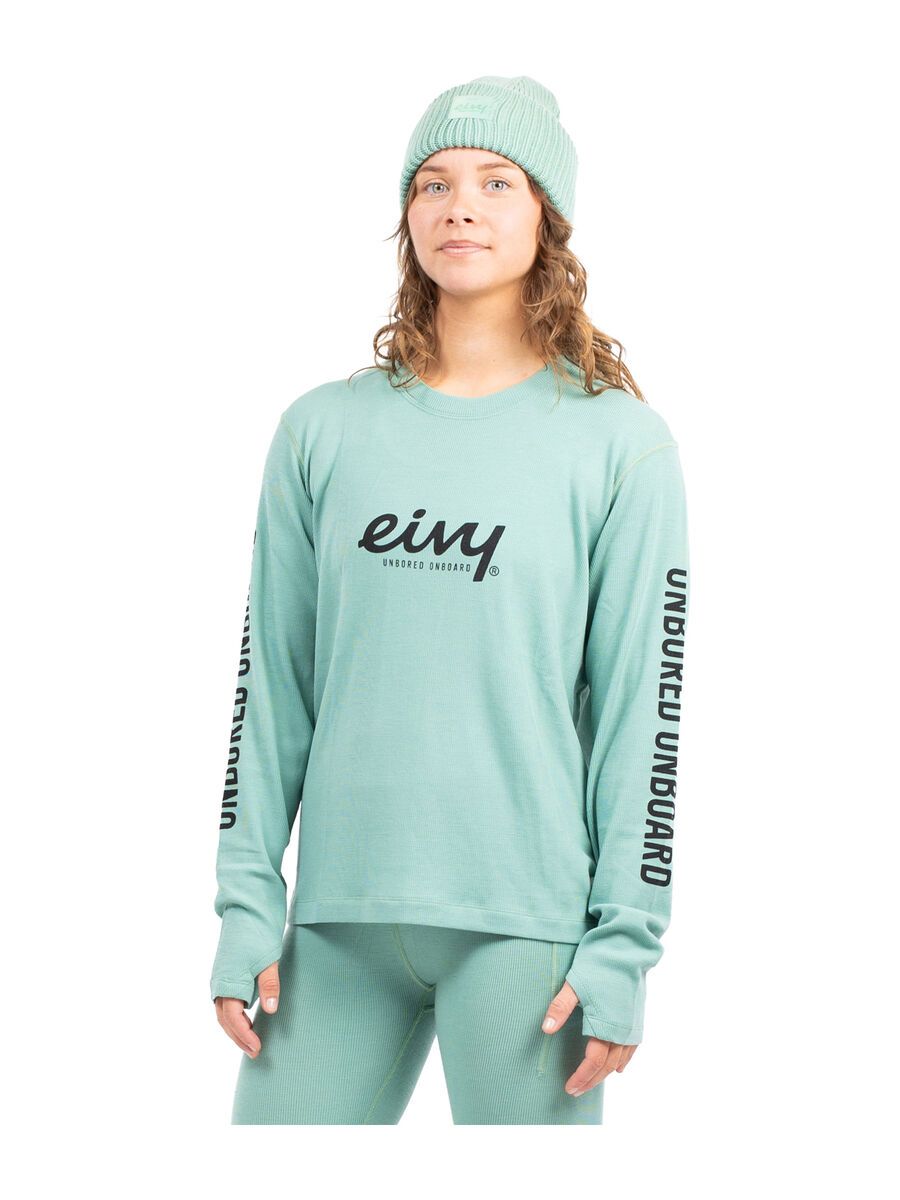 Eivy Loose Fit MX Merino Wool Rib Top, menthe - Bild 3