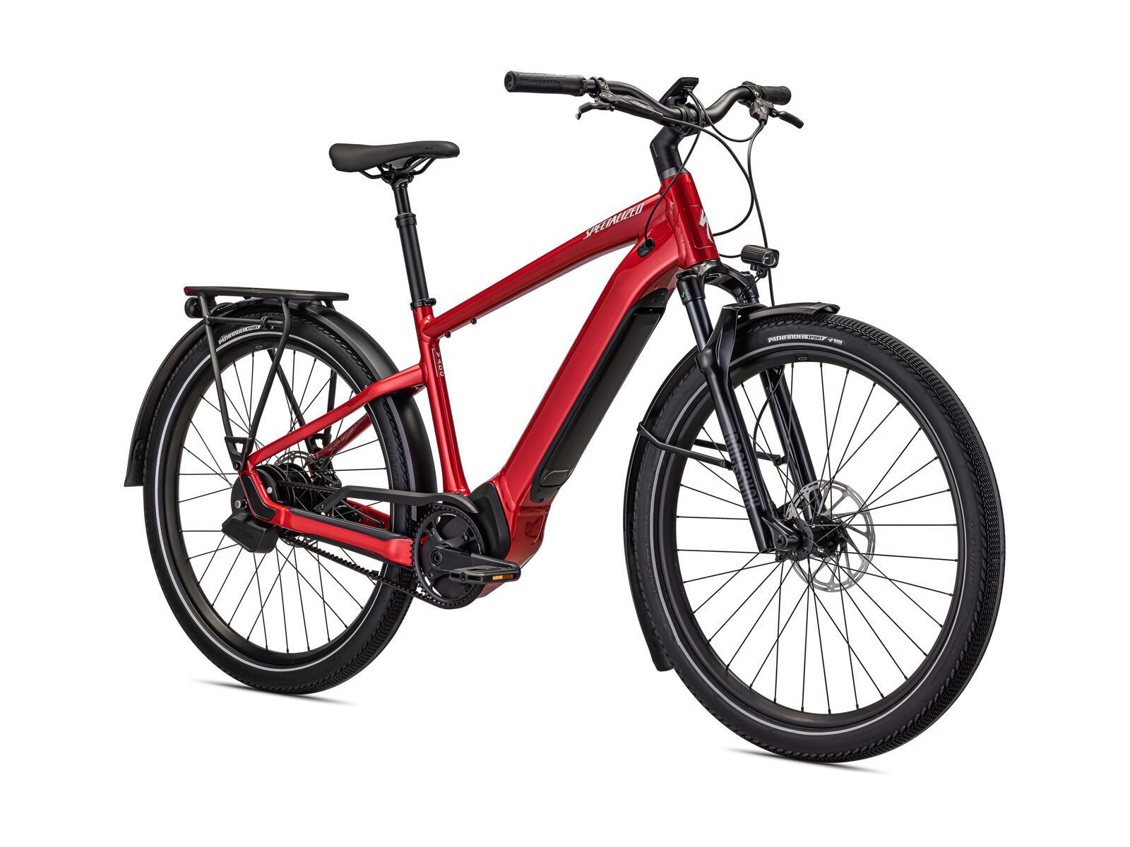 Specialized Turbo Vado 5.0 IGH, red tint/silver reflective - Bild 2