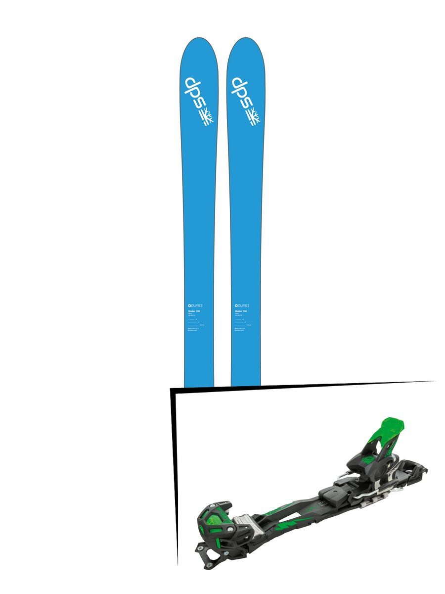 Set: DPS Skis Wailer 106 2017 + Tyrolia Adrenalin 16 (1715219S) - Bild 1