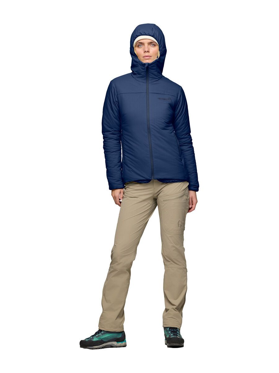 Norrona femund thermo60 Zip Hood W's, indigo night - Bild 5