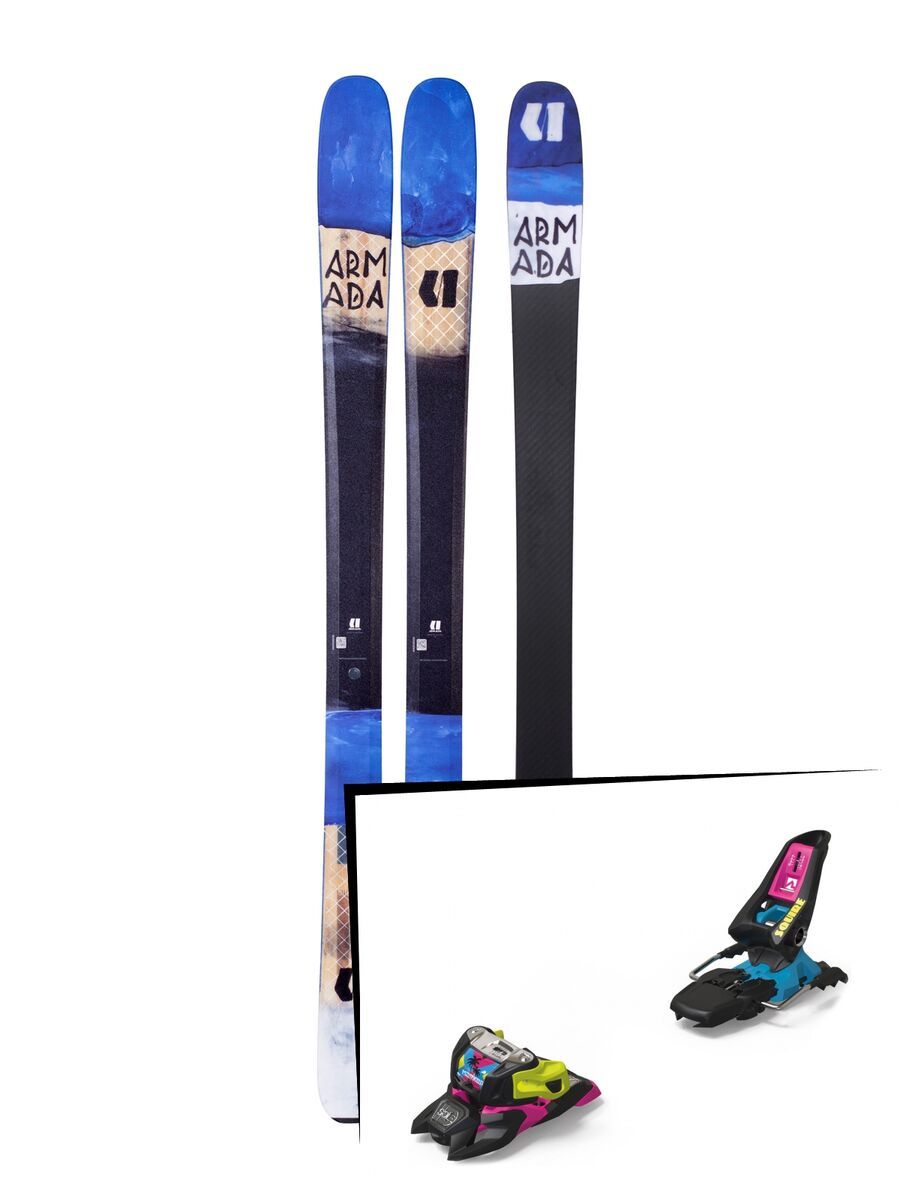 Set: Armada Tracer 98 2018 + Marker Squire 11 ID black/pink/blue - Bild 1