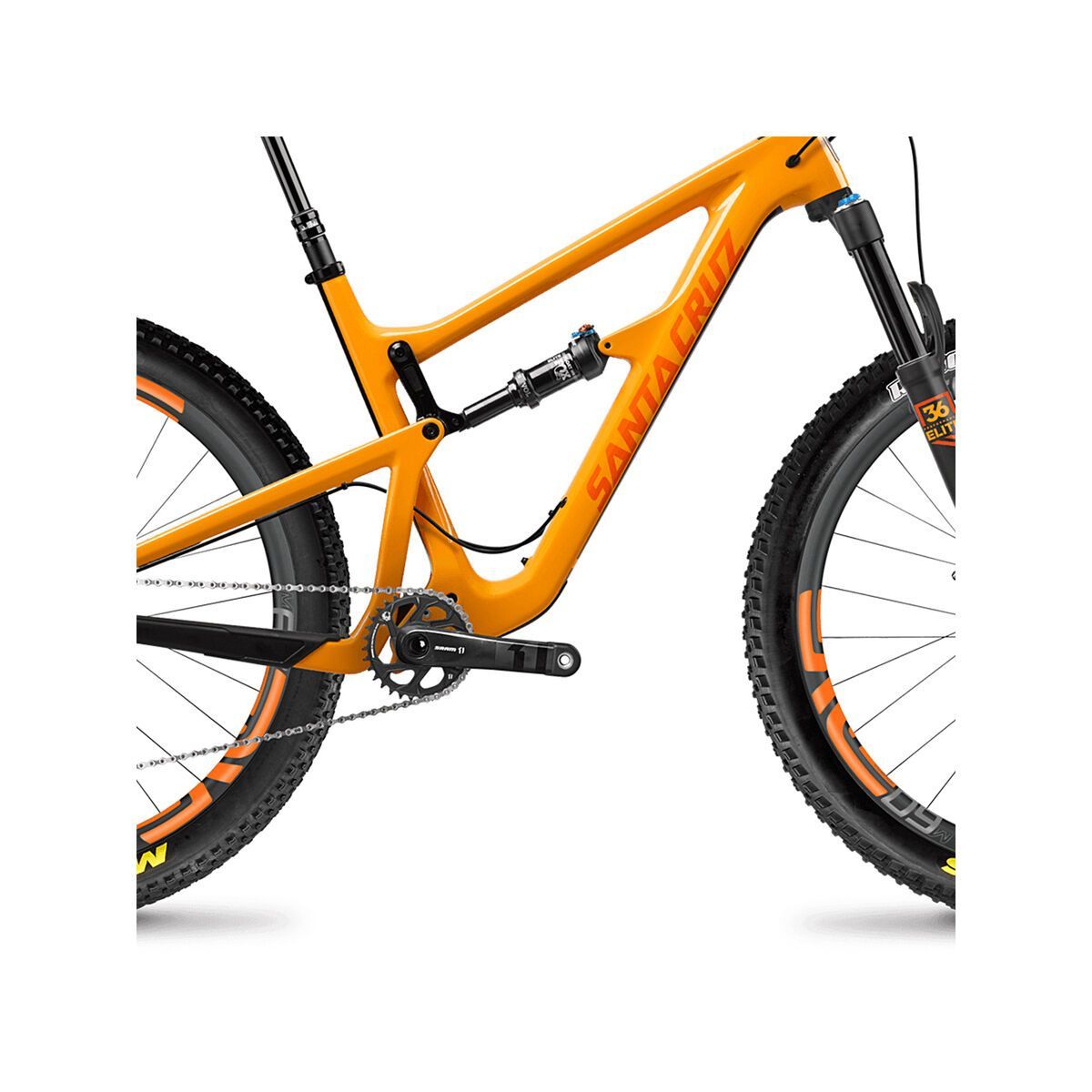 Santa Cruz Hightower CC X01 ENVE 27.5 Plus, gloss mango and orange - Bild 4