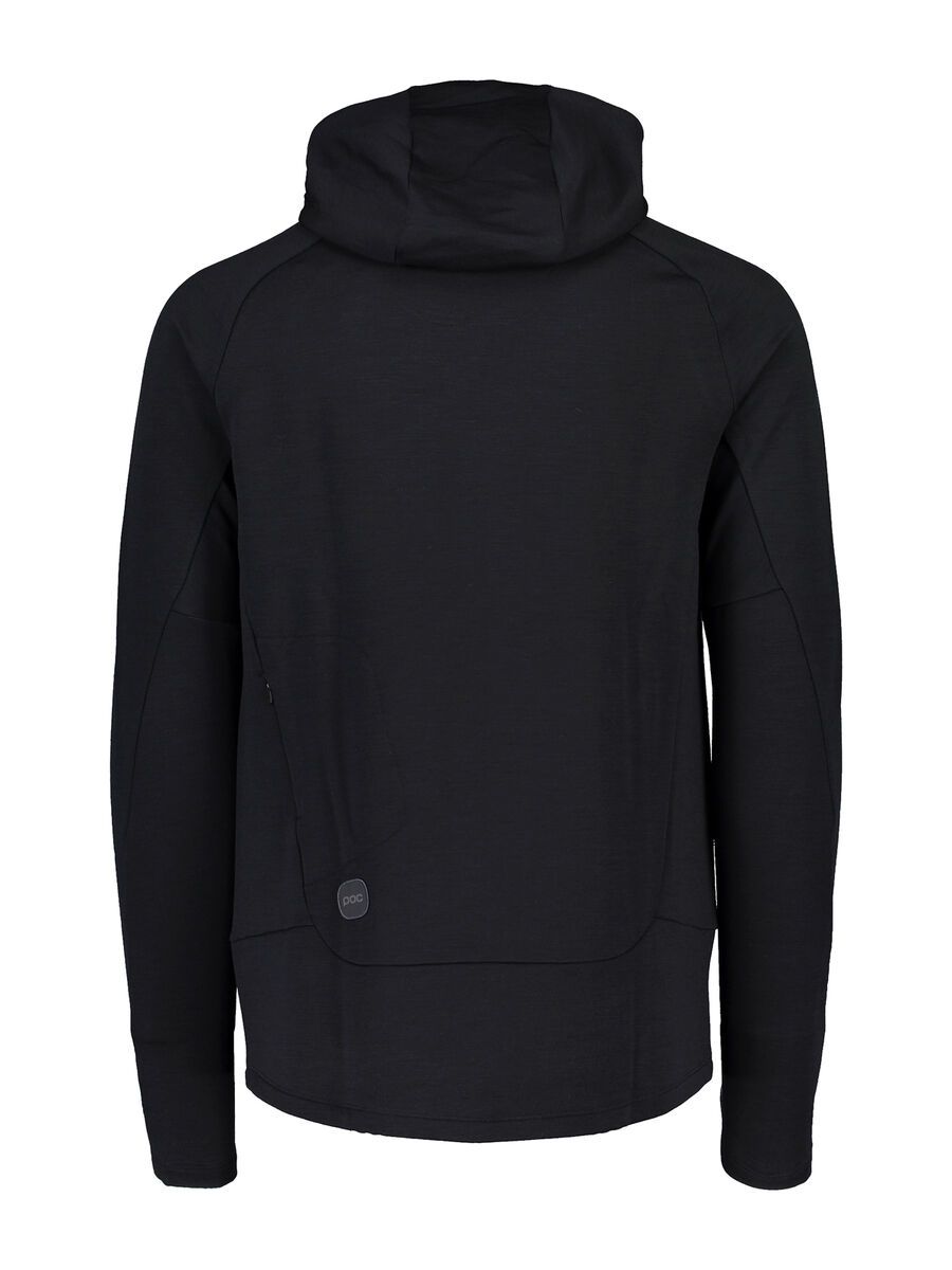 POC M's Merino Zip Hood, uranium black - Bild 2