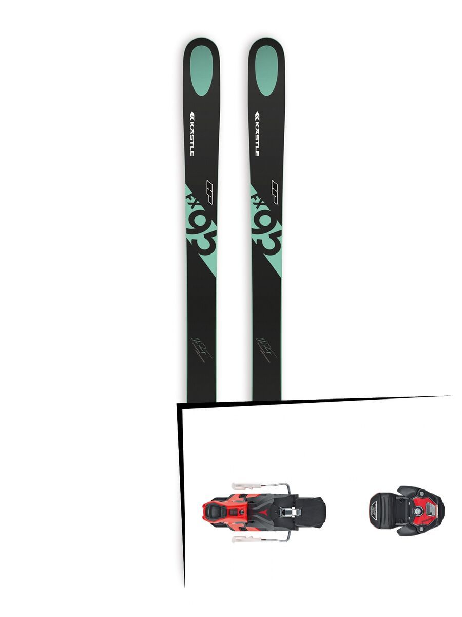 Set: Kästle FX95 HP 2019 + Atomic Warden MNC 13 black/red - Bild 1
