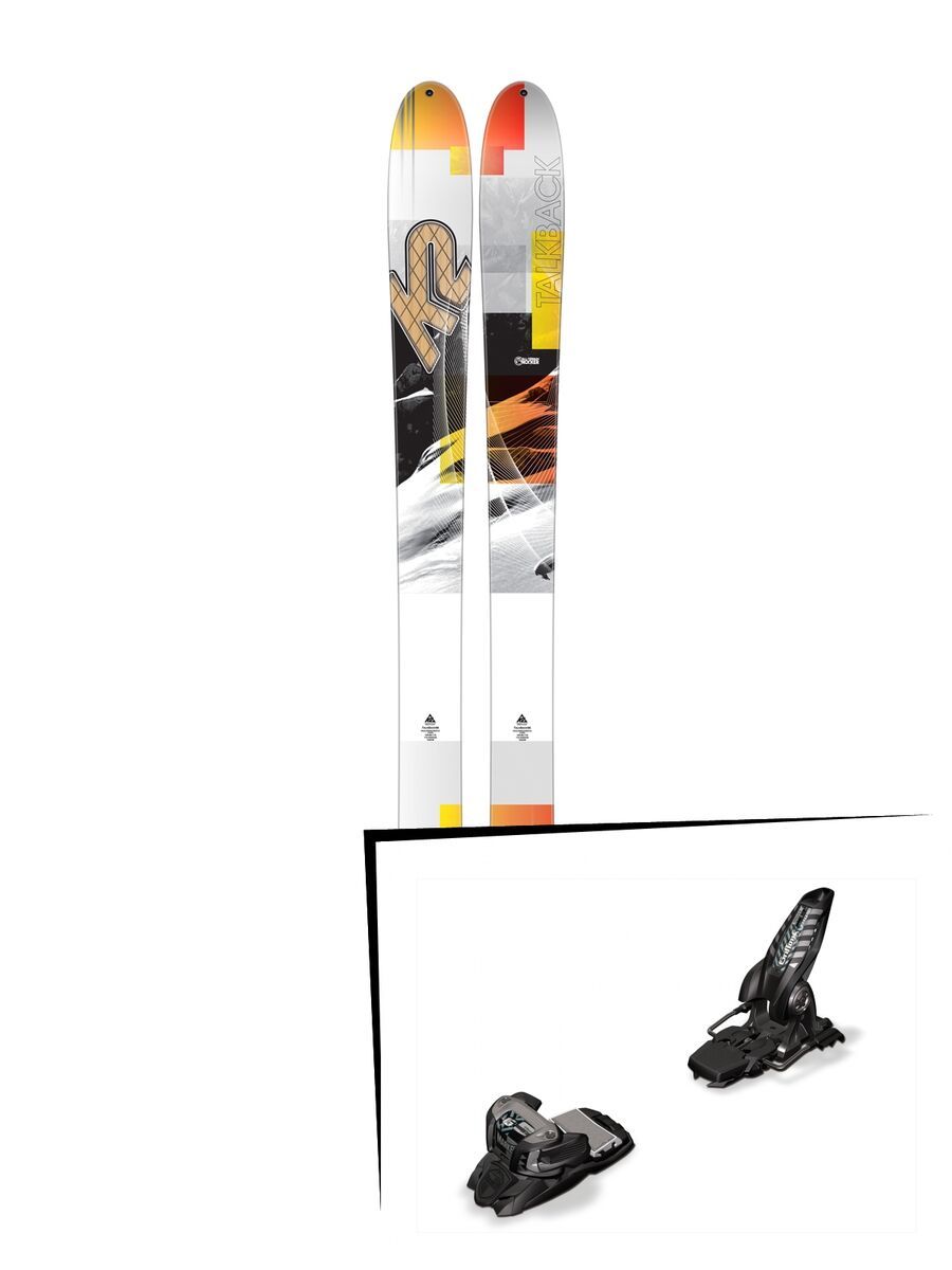 K2 SKI Set: Talkback 96 2016 + Marker Griffon 13 - Bild 1