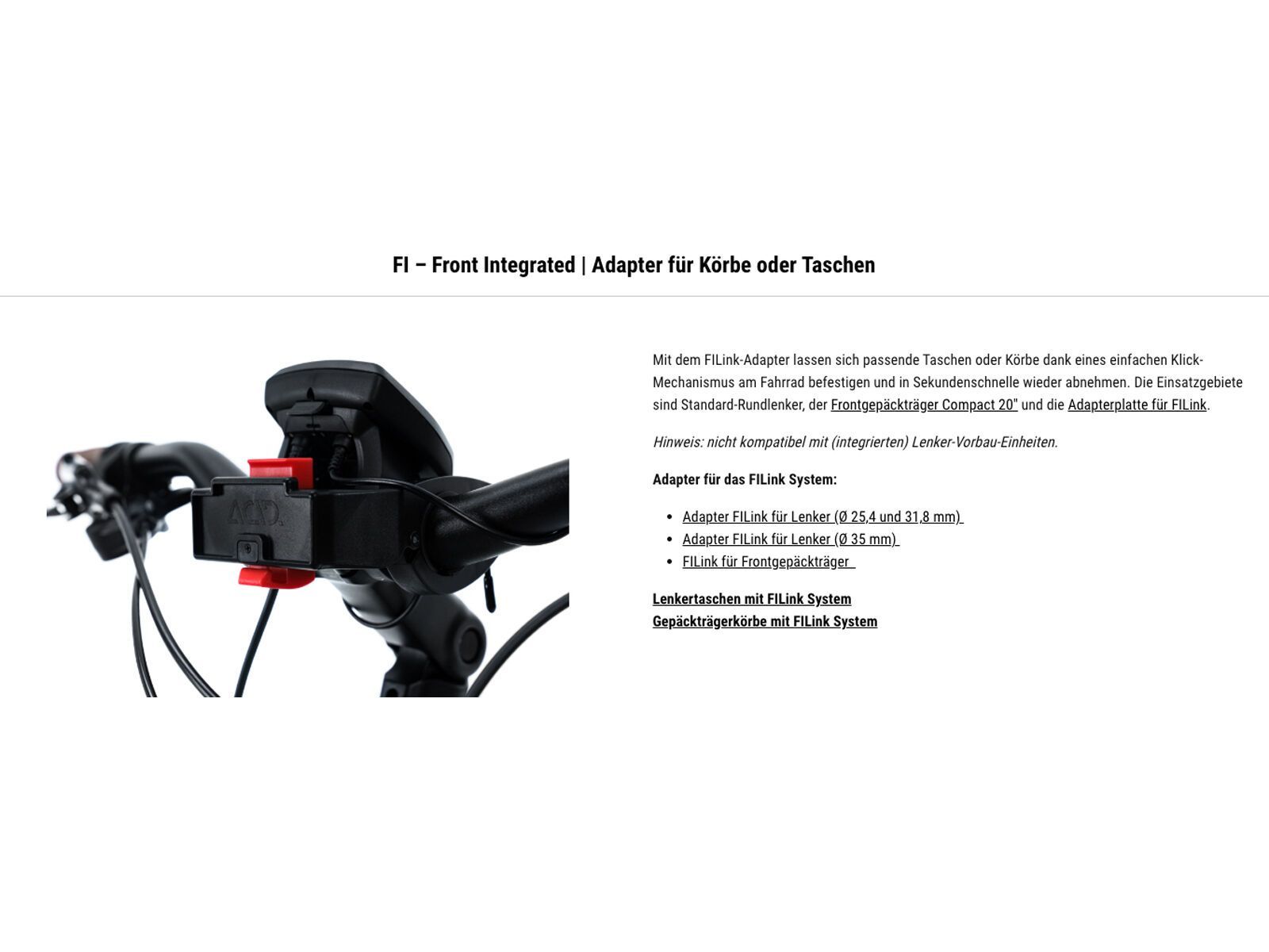 Cube Acid Gepäckträgertasche City 10 All In One, black - Bild 4