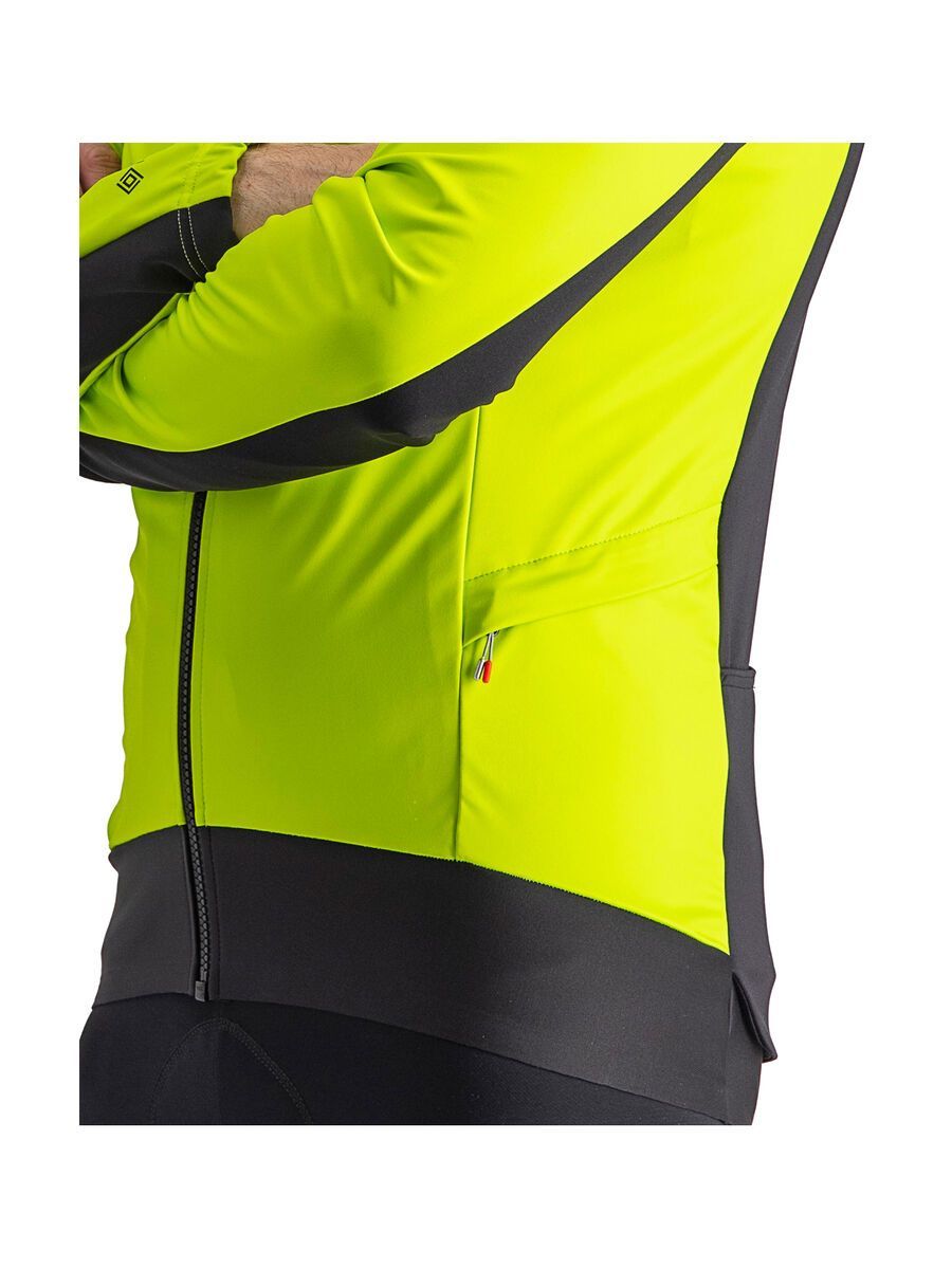 Castelli Alpha RoS 2 Light Jacket, electric lime/dark gray-black - Bild 6