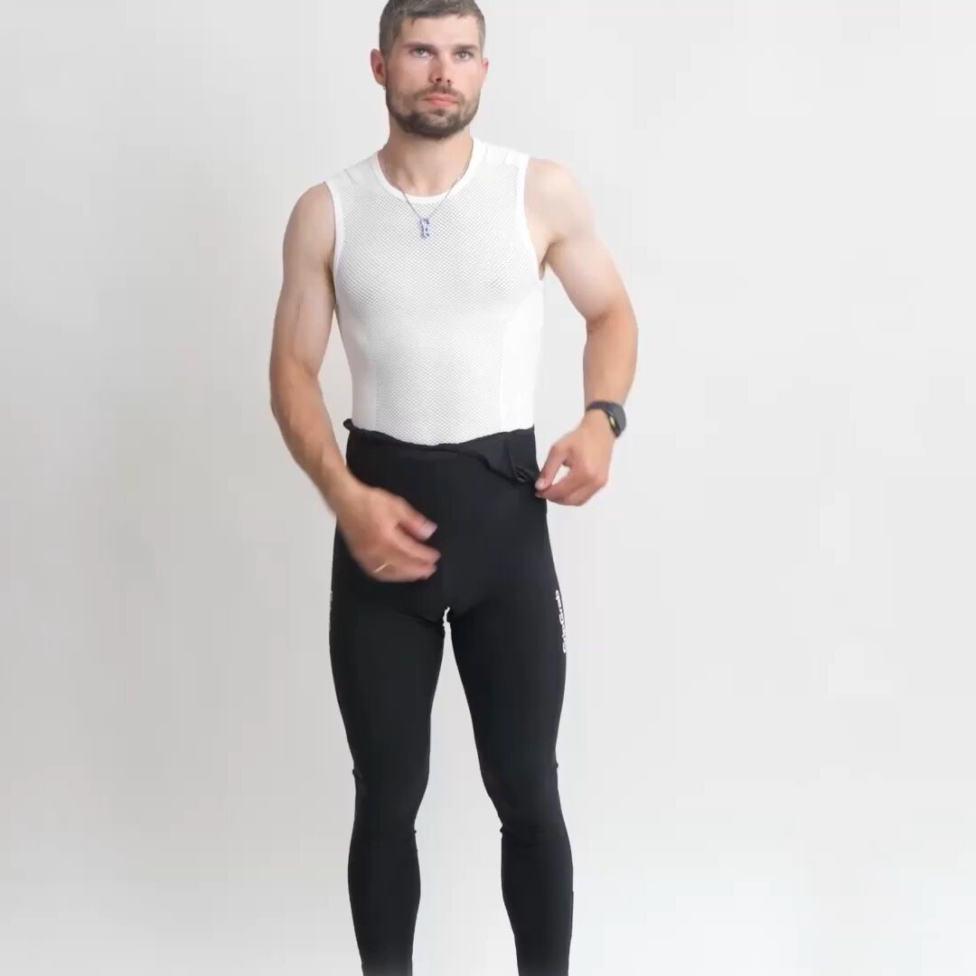 GripGrab RIDE Thermal Bib Tights, black - Video 12