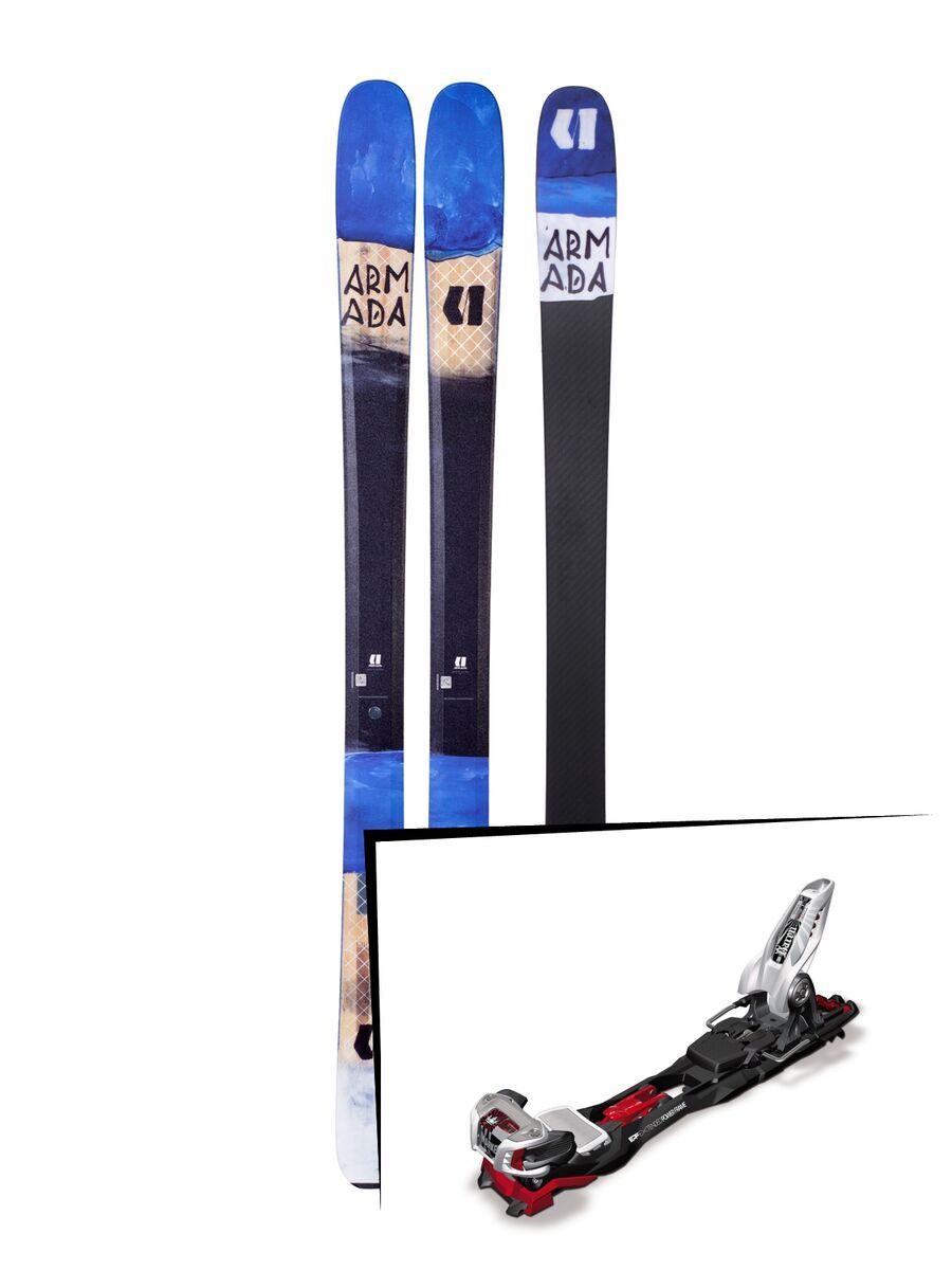 Set: Armada Tracer 98 2018 + Marker Baron EPF 13 black/white/red - Bild 1