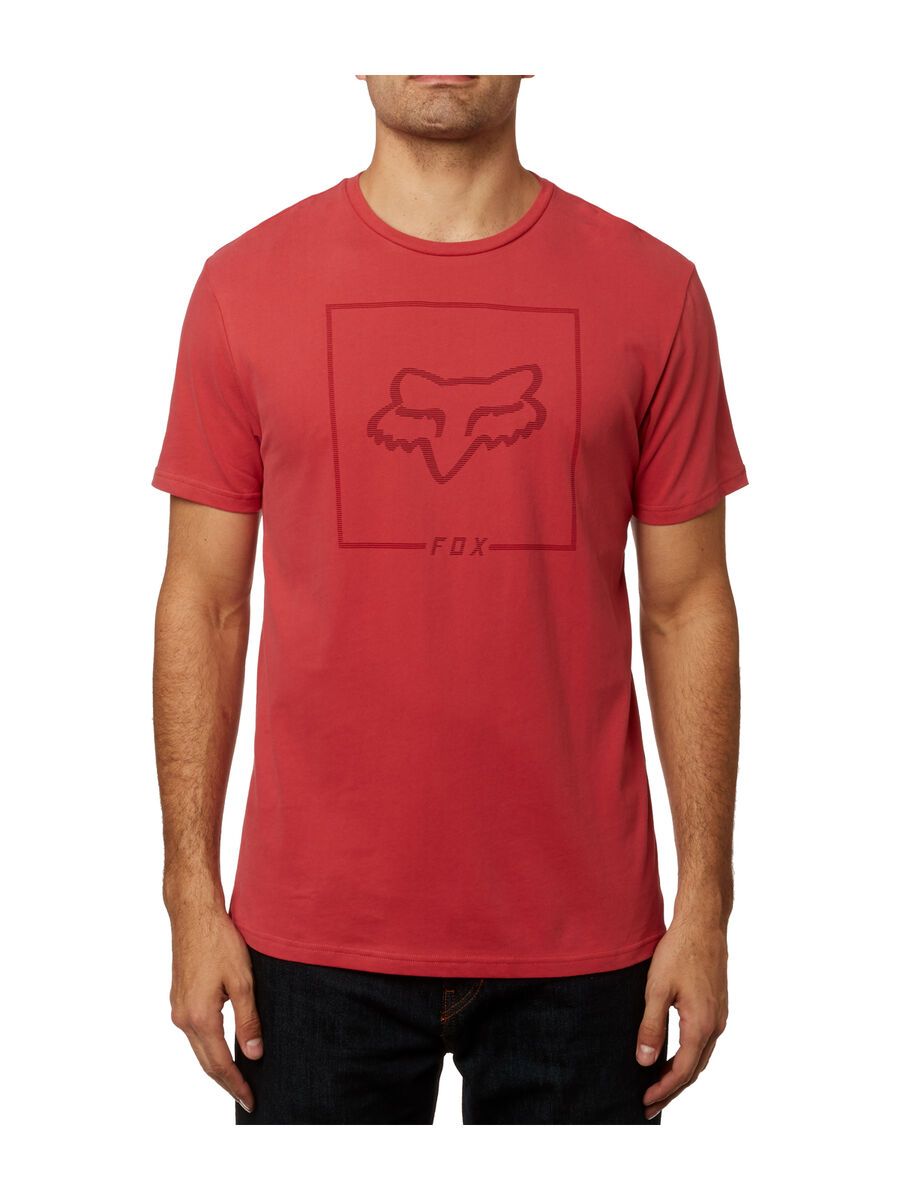 Fox Chapped SS Airline Tee, rio red - Bild 3