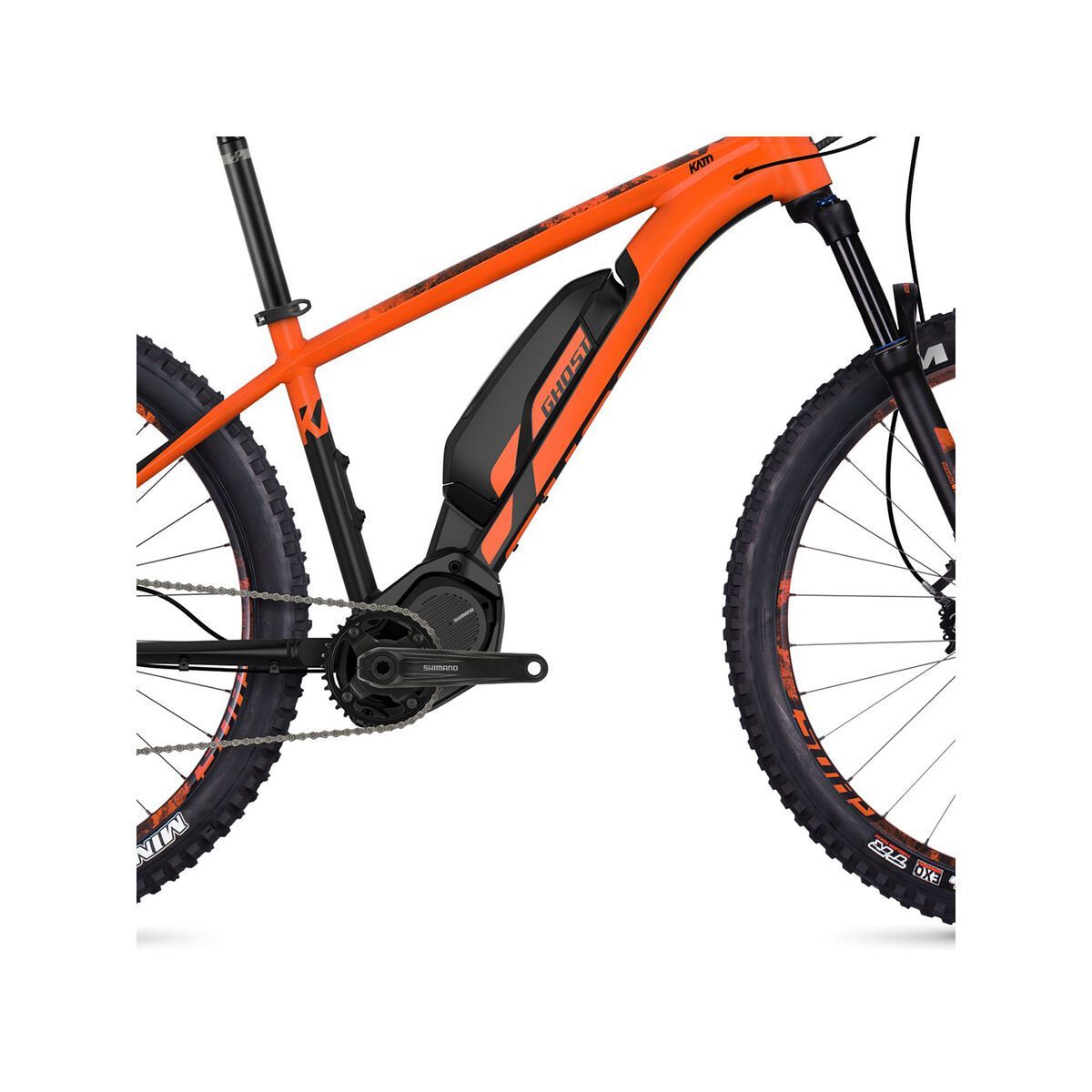 Ghost Hybride Kato S3.7+ AL, neon orange/night black - Bild 3