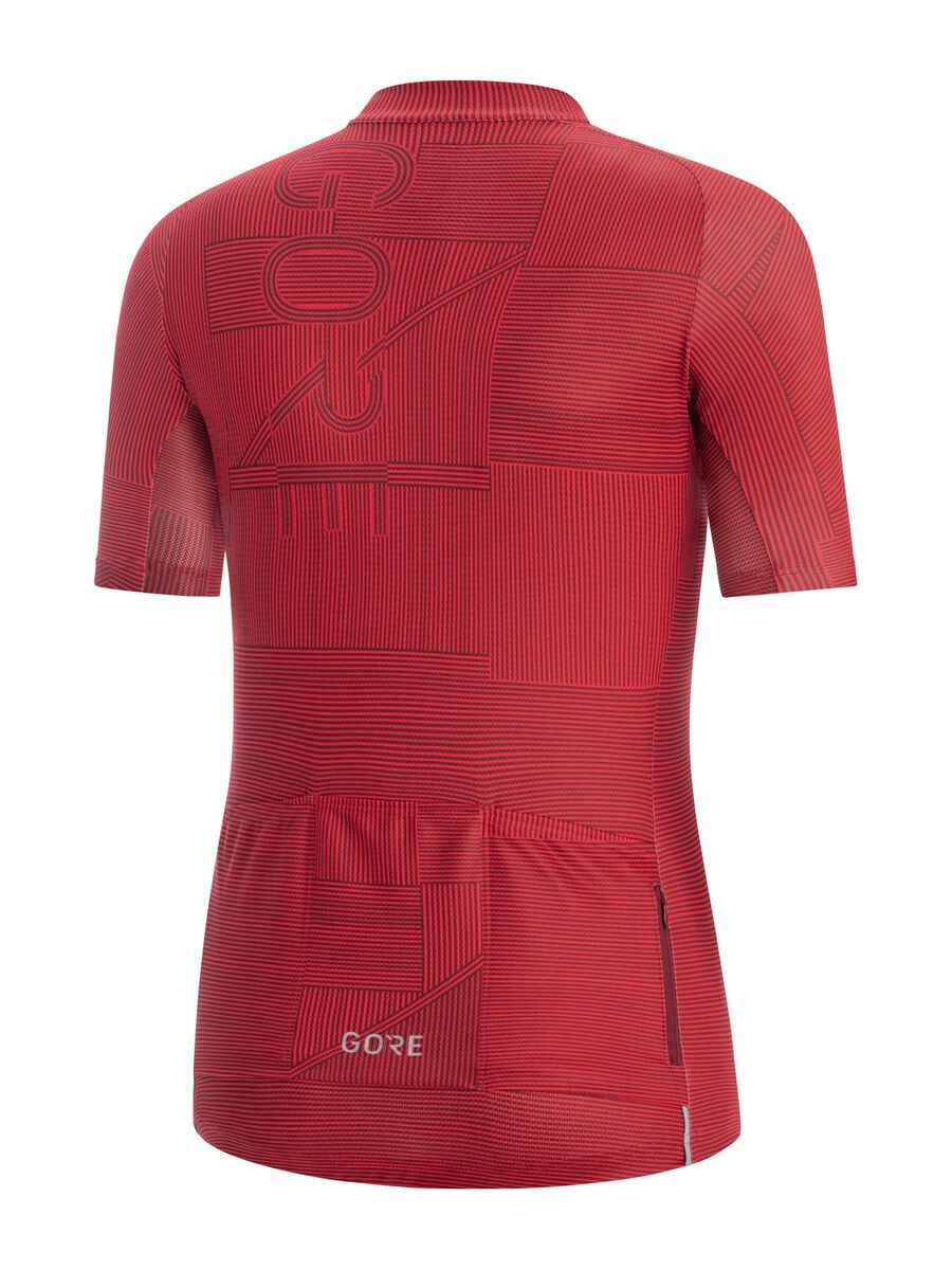GOREWEAR C3 Line Line Trikot, hibiscus pink/chestnut red - Bild 2