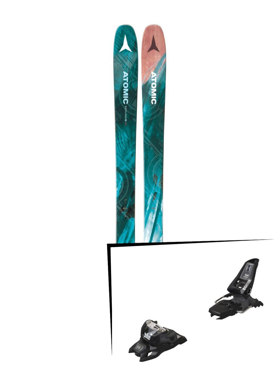 Set: Atomic Backland FR 102 W 2018 + Marker Squire 11 ID black - Bild 1