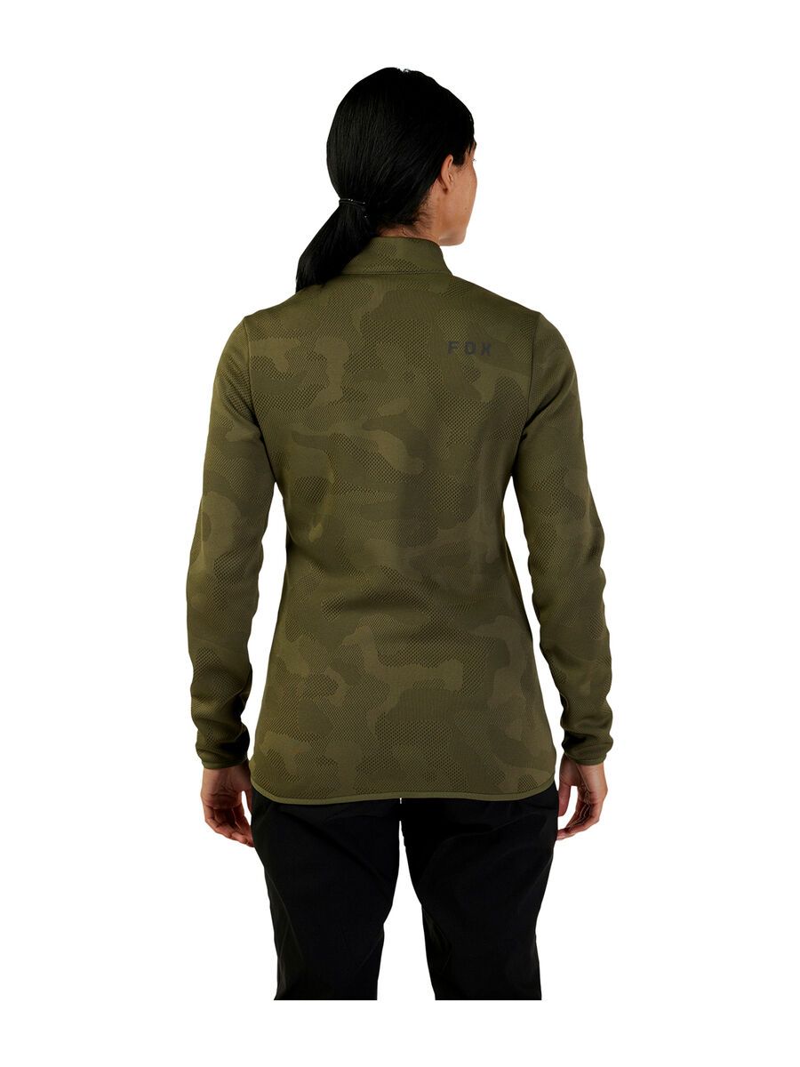 Fox Women Ranger Midlayer FZ, olive green - Bild 3