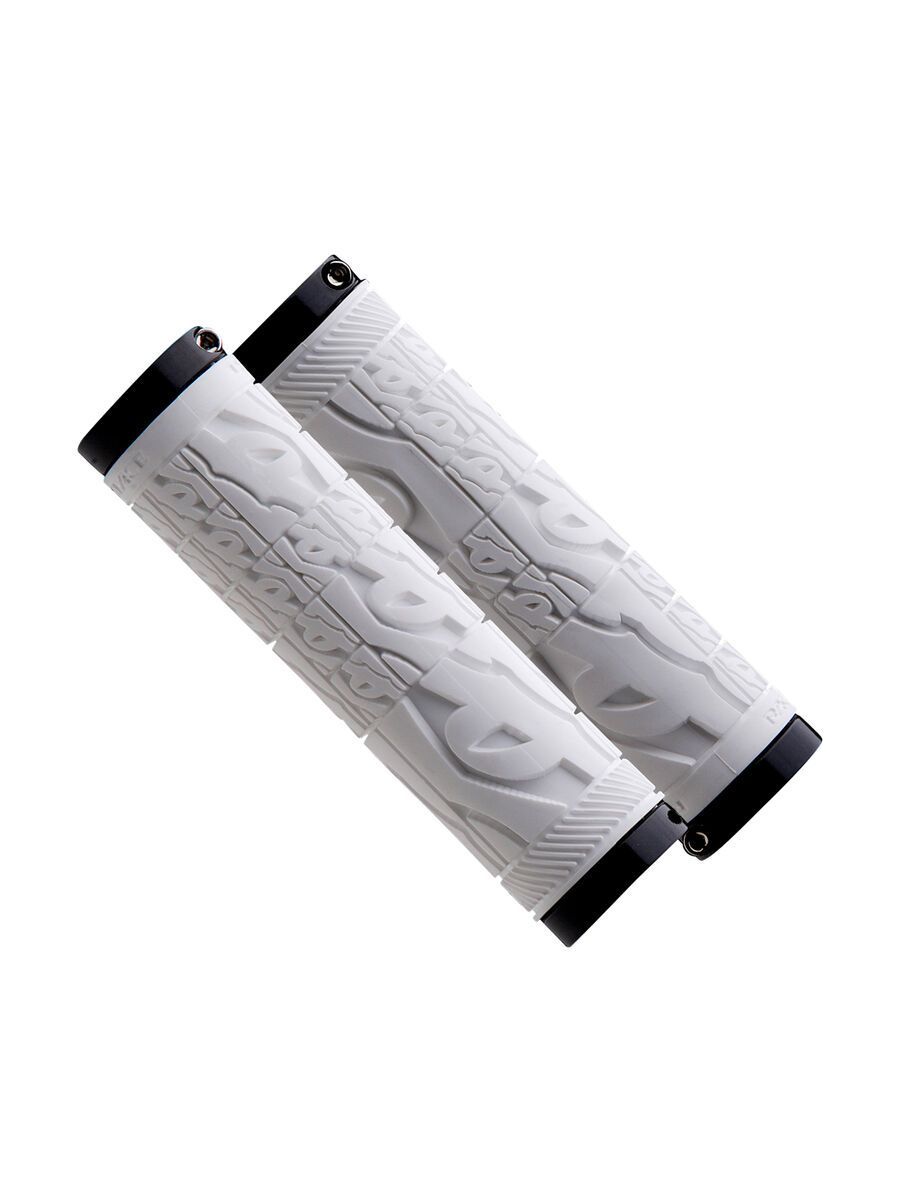 Race Face Strafe Lock-On Griffe, Doppelklemmung, white - Bild 1