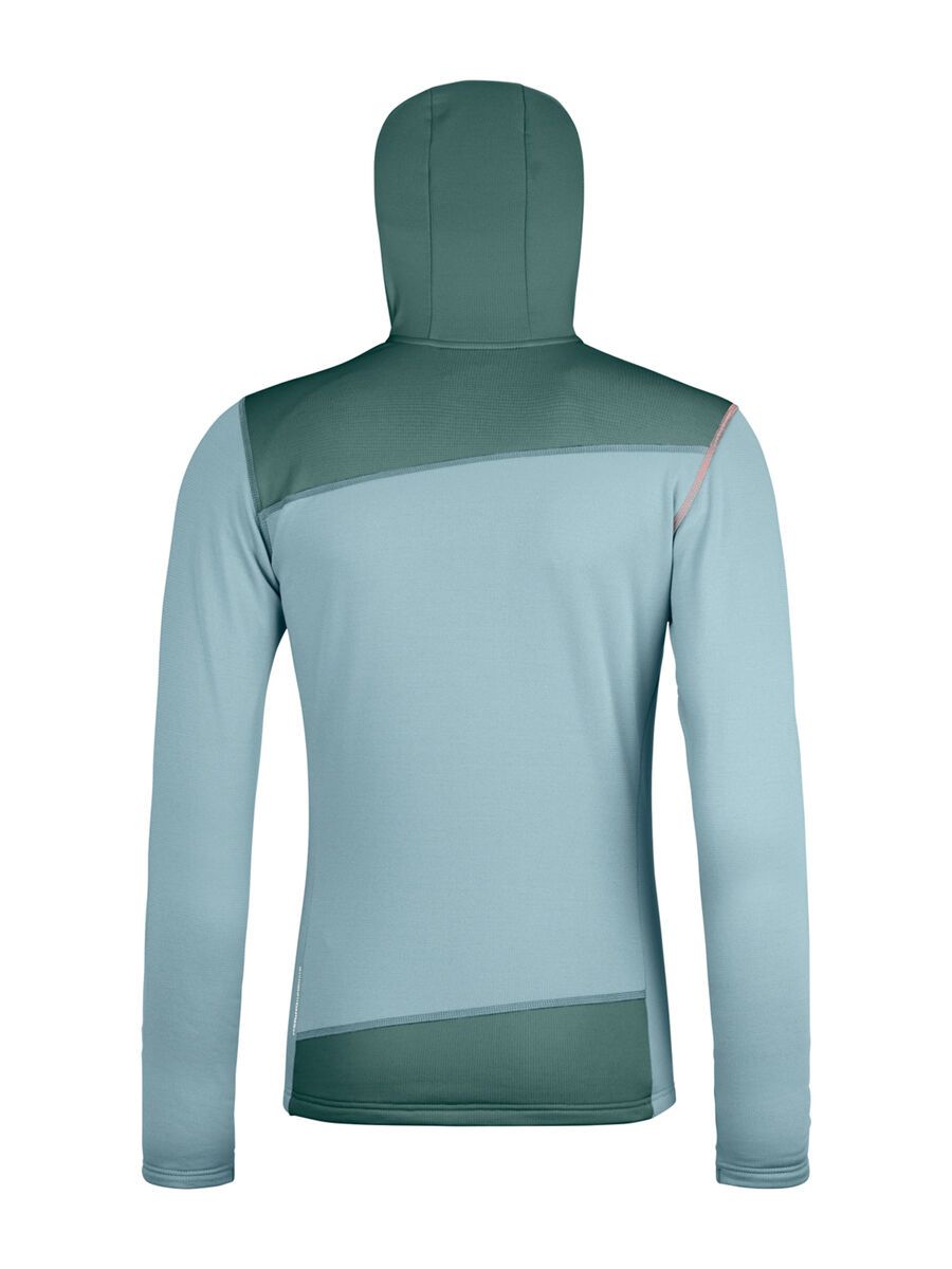 Ortovox Merino Fleece Light Hoody W, glacier grey - Bild 2