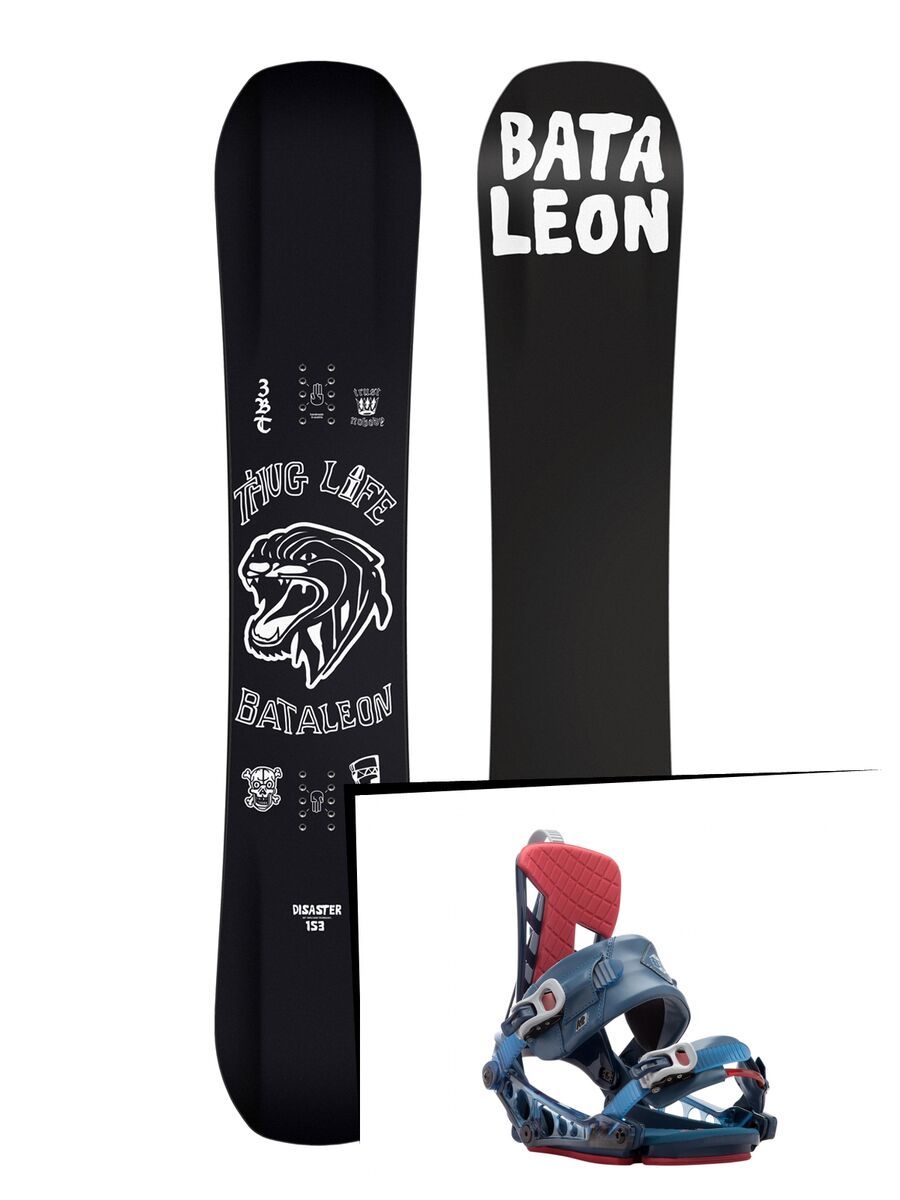 Set: Bataleon Disaster 2017 + K2 Cinch CTS (1728765S) - Bild 1