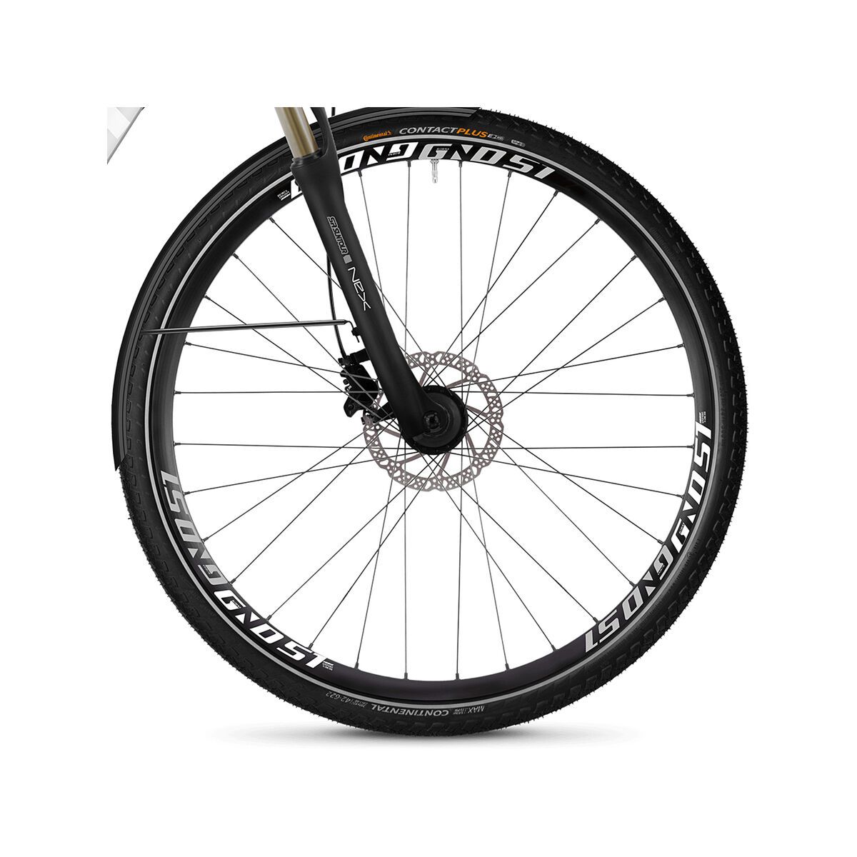 Ghost Square Trekking 4.8 W AL, iridium silver/jet black/star white - Bild 3