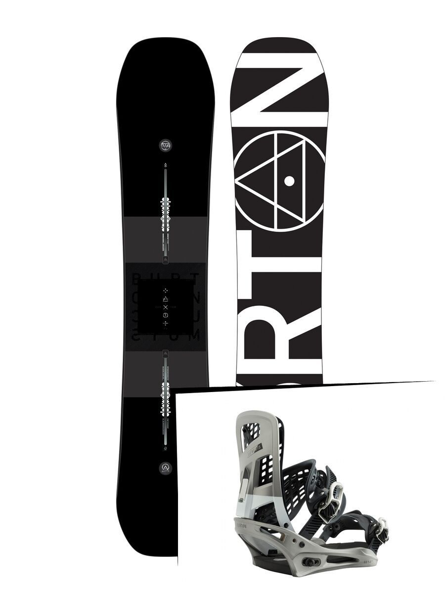 Set: Burton Custom X Flying V 2019 +  Genesis (2218327S) - Bild 1