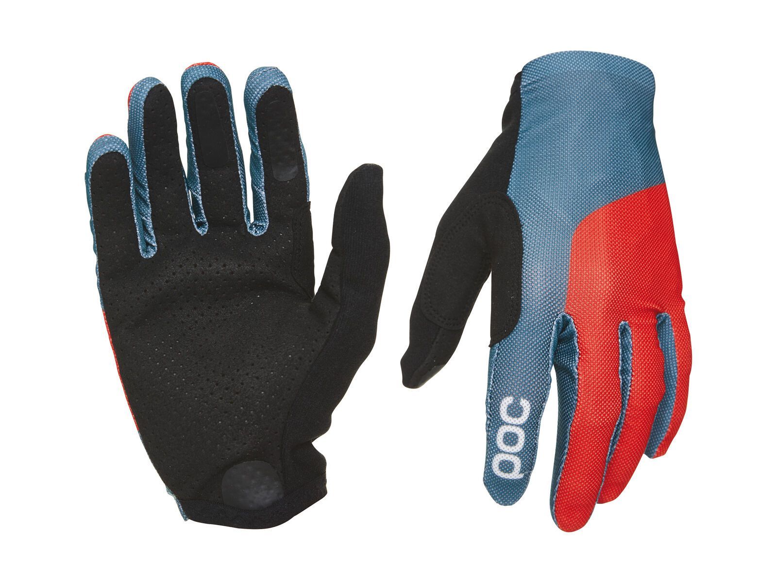 POC Essential Mesh Glove, cubane blue/prismane red - Bild 1