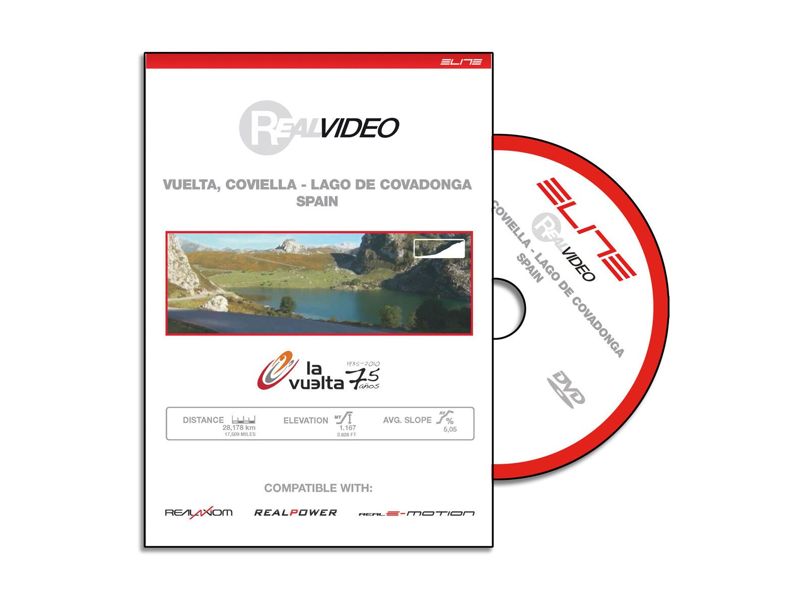 Elite DVD für RealAxiom und RealPower - Vuel Coviella-Lago De Covadonga - Bild 1
