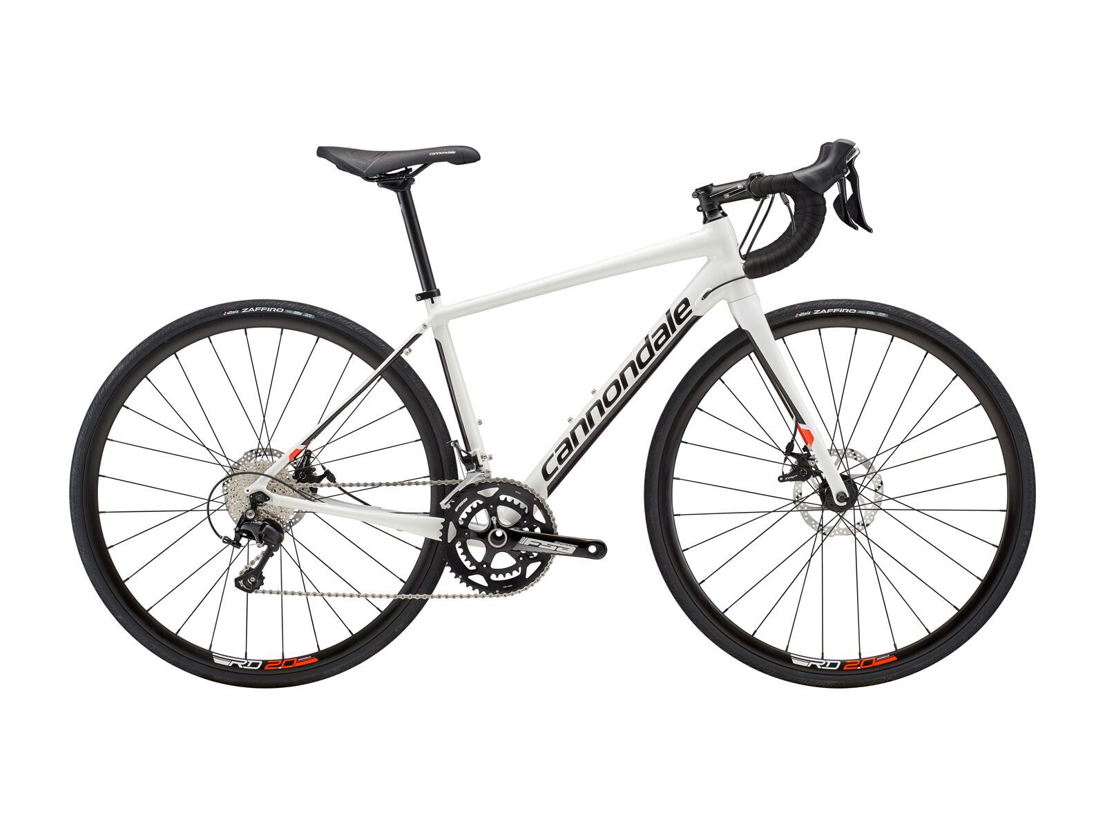Cannondale Synapse Women's 105, cashmere w/jet black and acid red - satin (CAS) - Bild 1