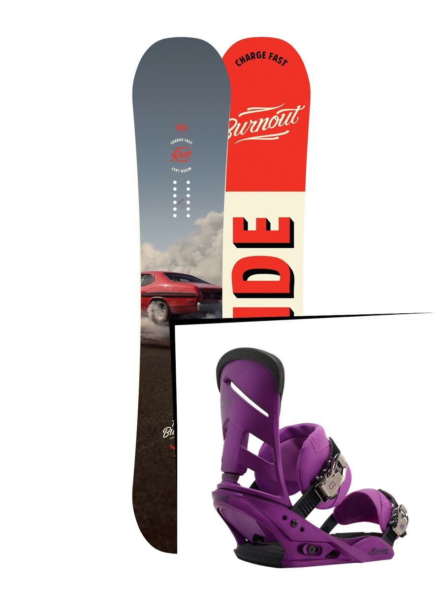 Set: Ride Burnout 2016 + Burton Mission (1191287S) - Bild 1