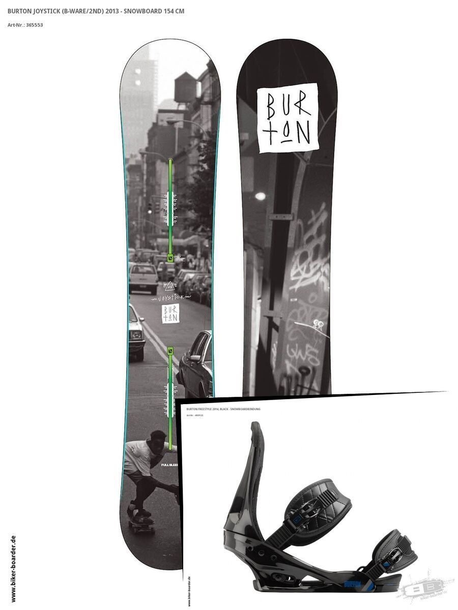 Set: Burton Joystick  +  Freestyle (493912S) - Bild 1