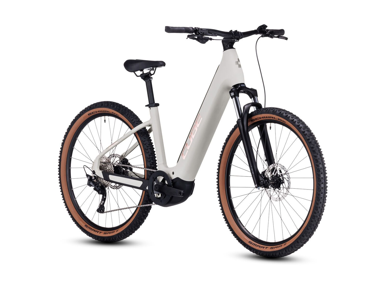 Cube Reaction Hybrid One 500 27.5 Easy Entry, lightgrey´n´rose - Bild 2