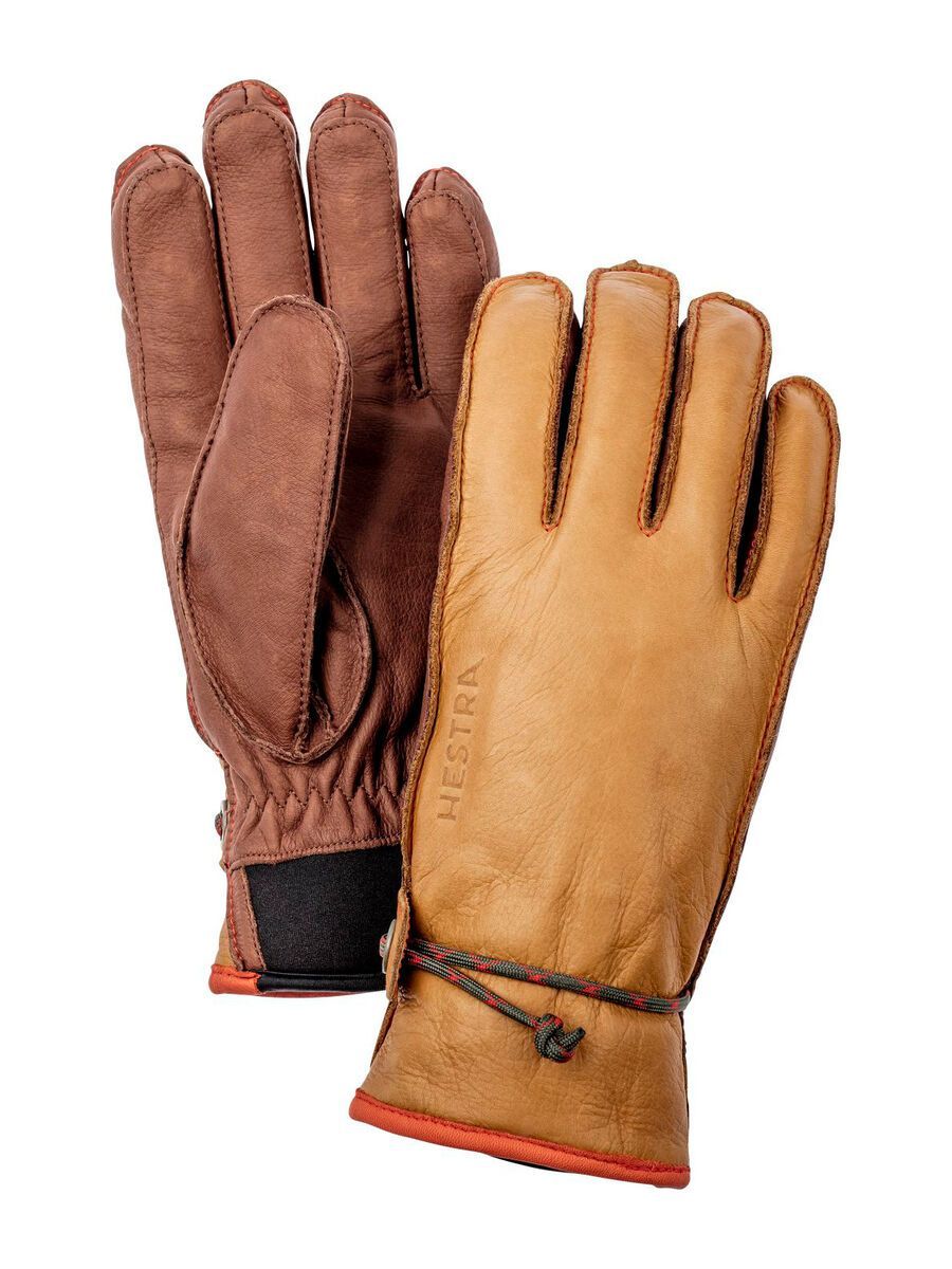 Hestra Wakayama 5 Finger, kork/brun - Bild 1