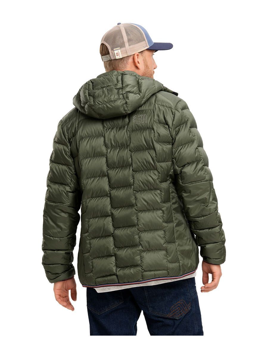 Elevenate Men's Motion Down Hood, bronze green - Bild 3