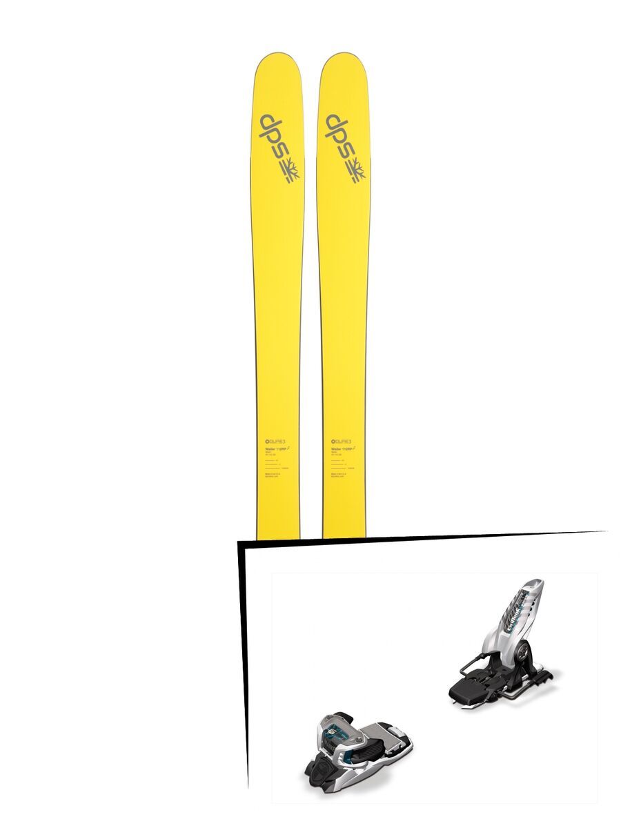 DPS Skis Set: Wailer 112 RP2 Pure3 2016 + Marker Griffon 13 - Bild 1