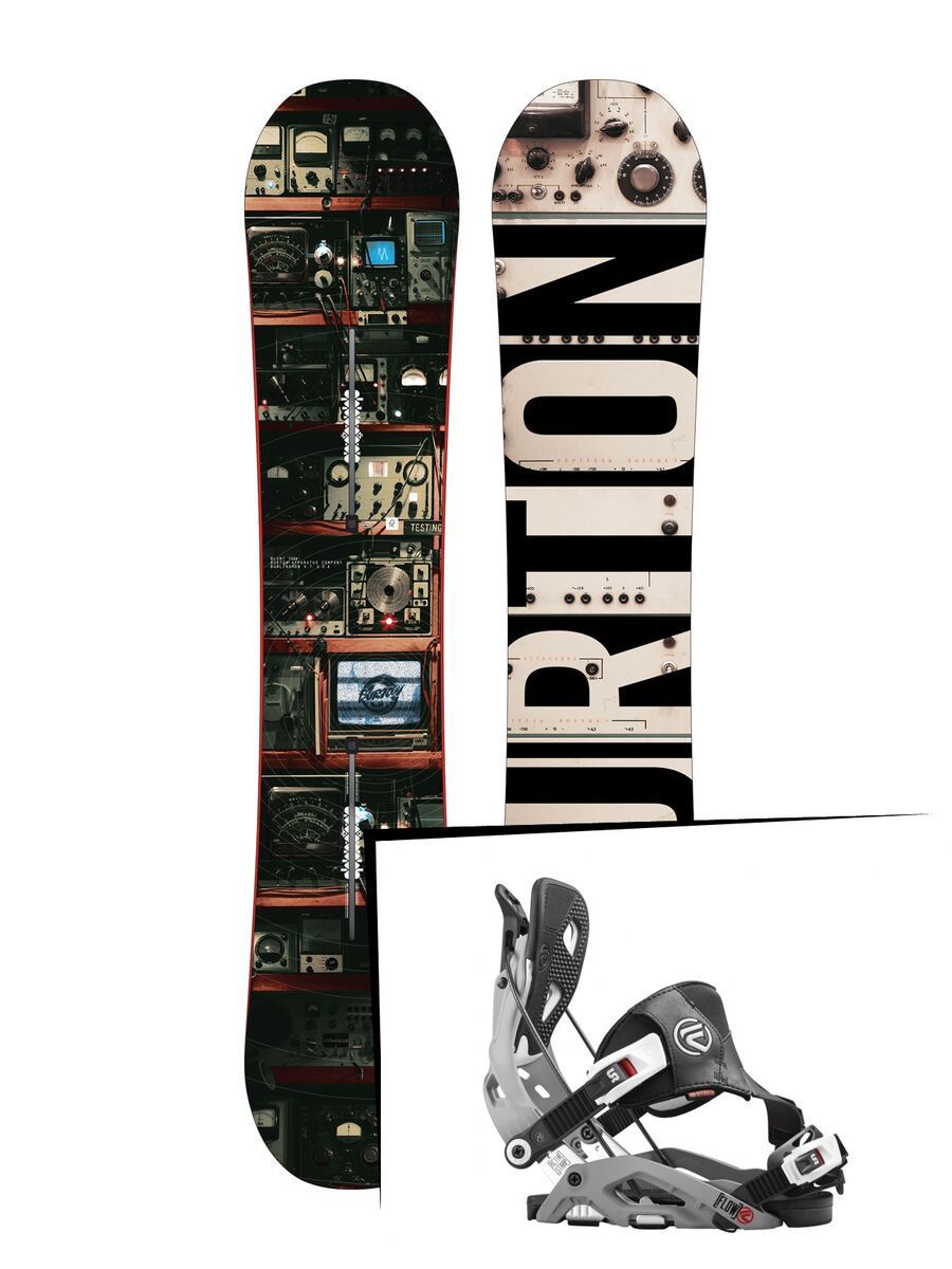 Set: Burton Blunt 2017 + Flow Fuse Hybrid (1513151S) - Bild 1