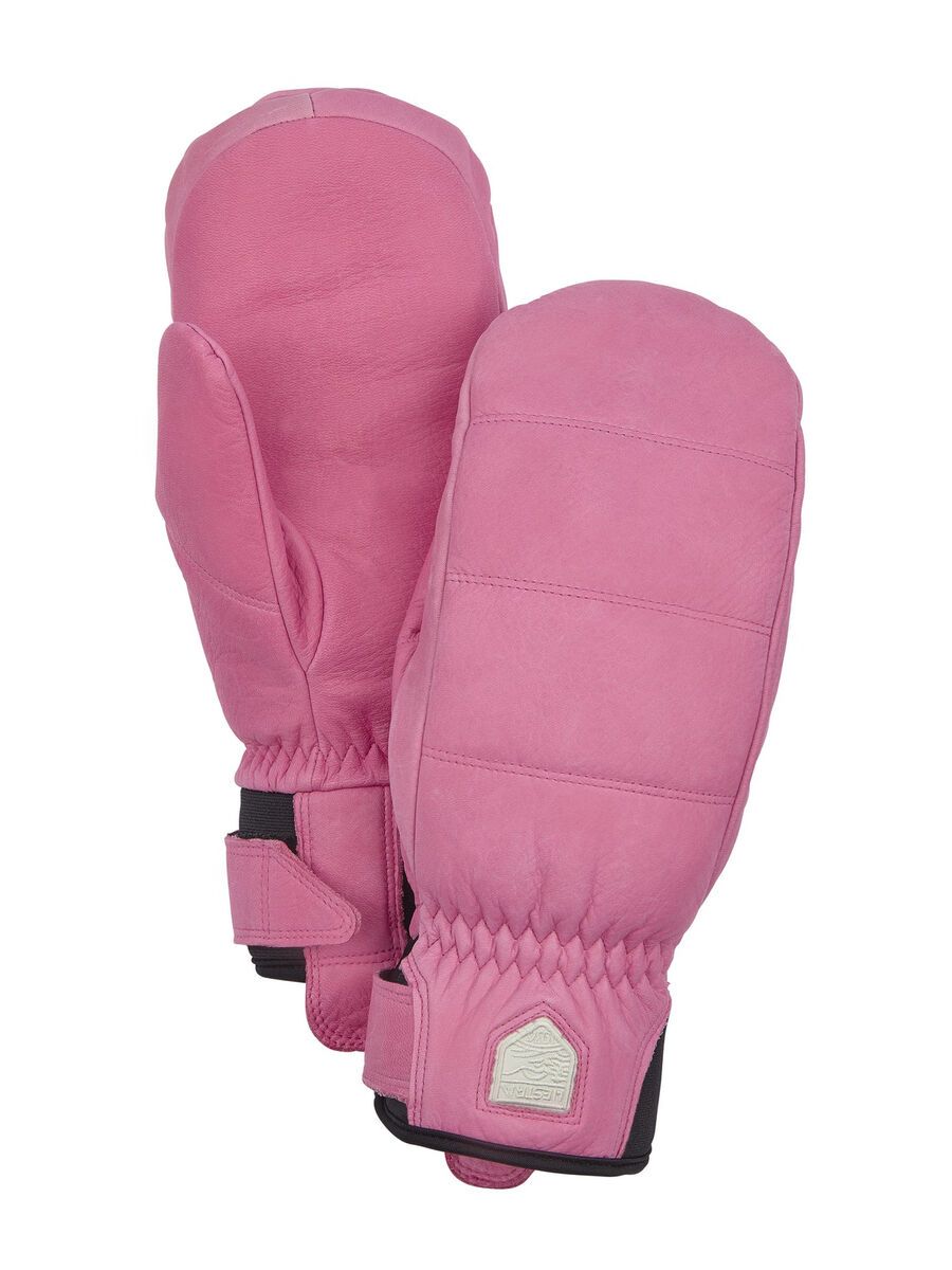Hestra Alpine Leather Primaloft Mitt, cerise - Bild 1