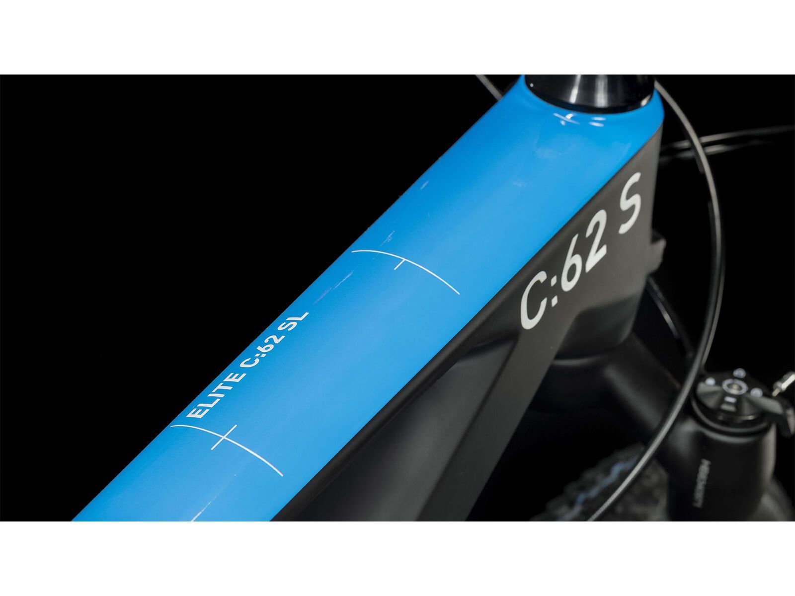Cube Elite C:62 SLX Rookie 27.5, carbon´n´blue´n´red - Bild 3