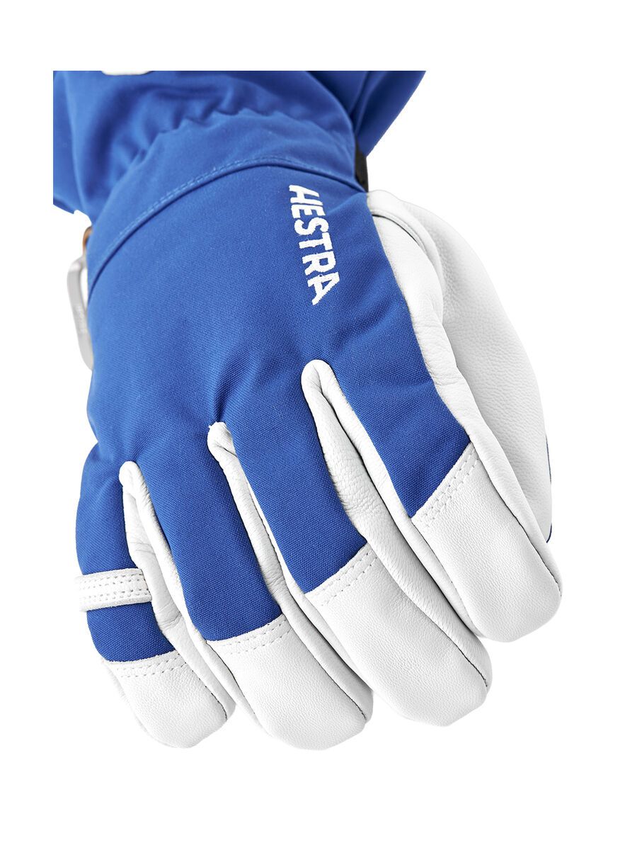 Hestra Army Leather Heli Ski 5 Finger, royal blue - Bild 2