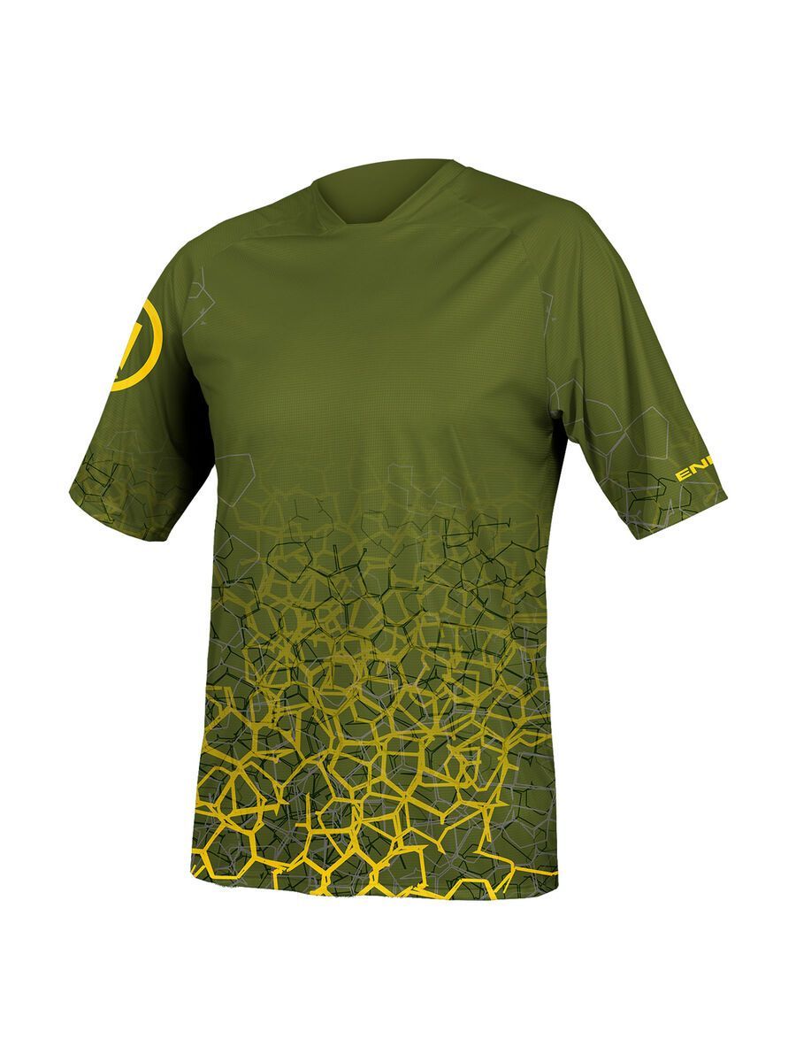 Endura SingleTrack Print T-Shirt LTD, olivgrün - Bild 1