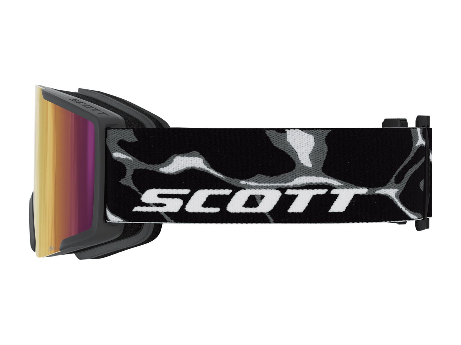 Scott Shield, AMP Teal Chrome / granite black/white - Bild 2