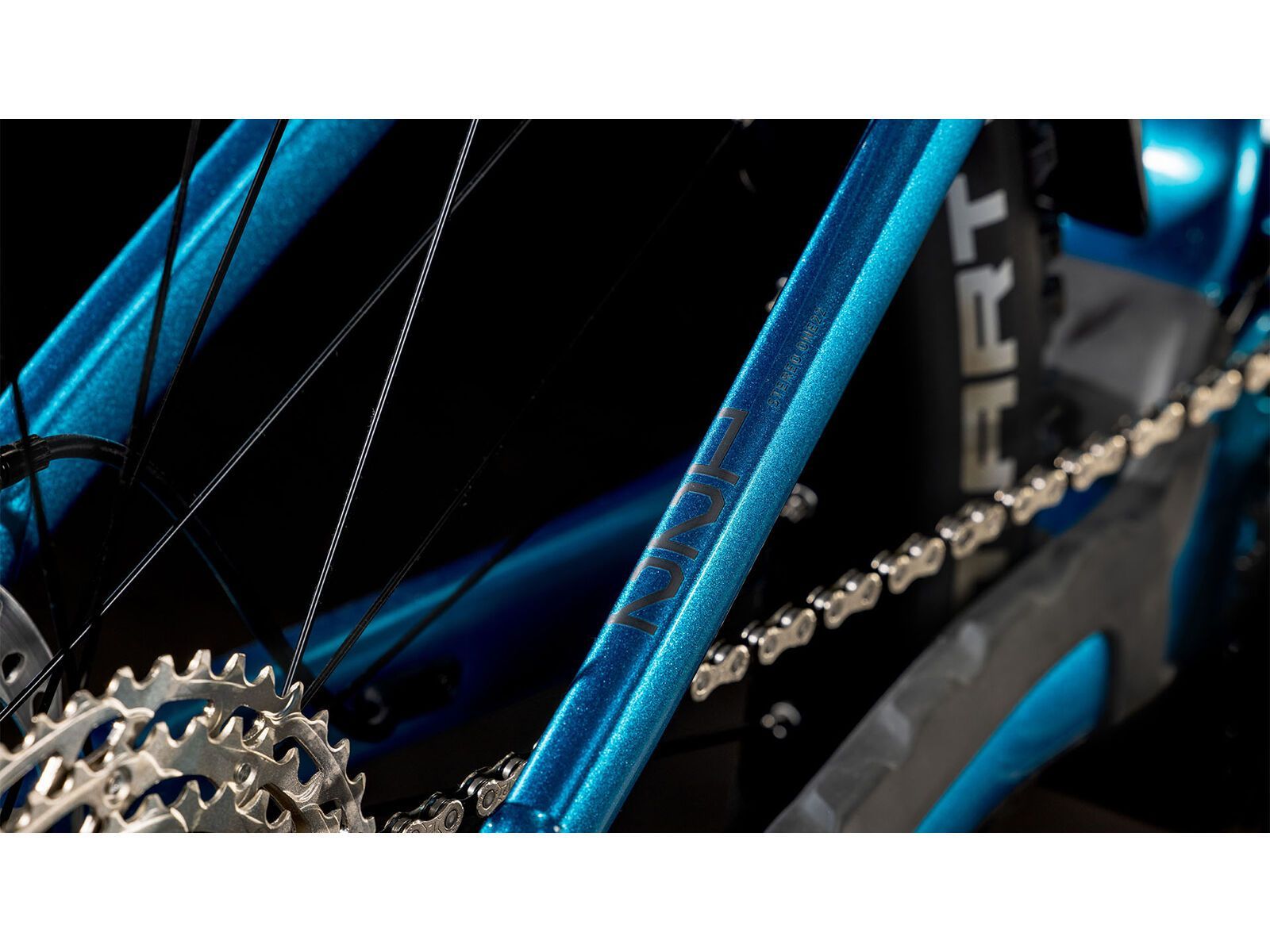 Cube Stereo Hybrid One22 SLX 800 29, electricblue´n´black - Bild 5