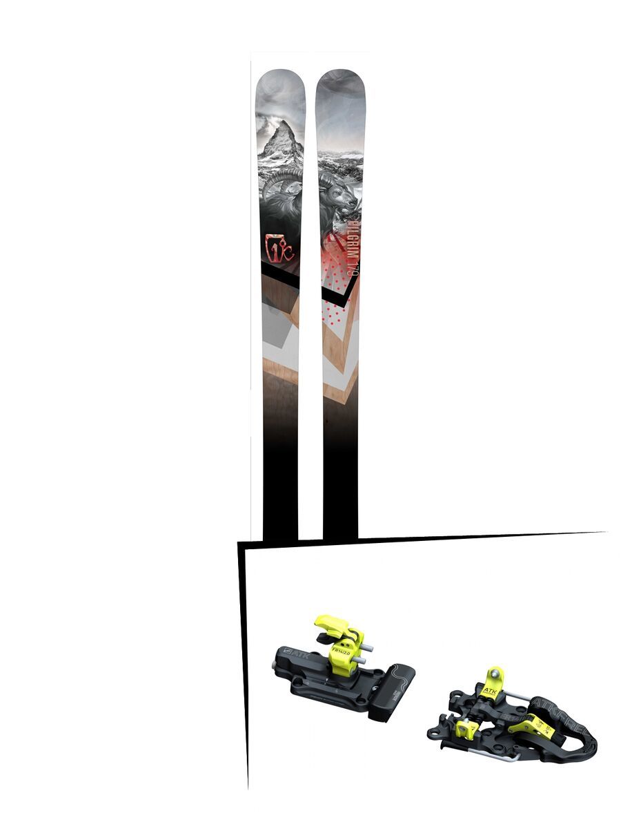 Set: Icelantic Pilgrim 2016 + ATK Freeraider 14 2.0 (2322434) - Bild 1