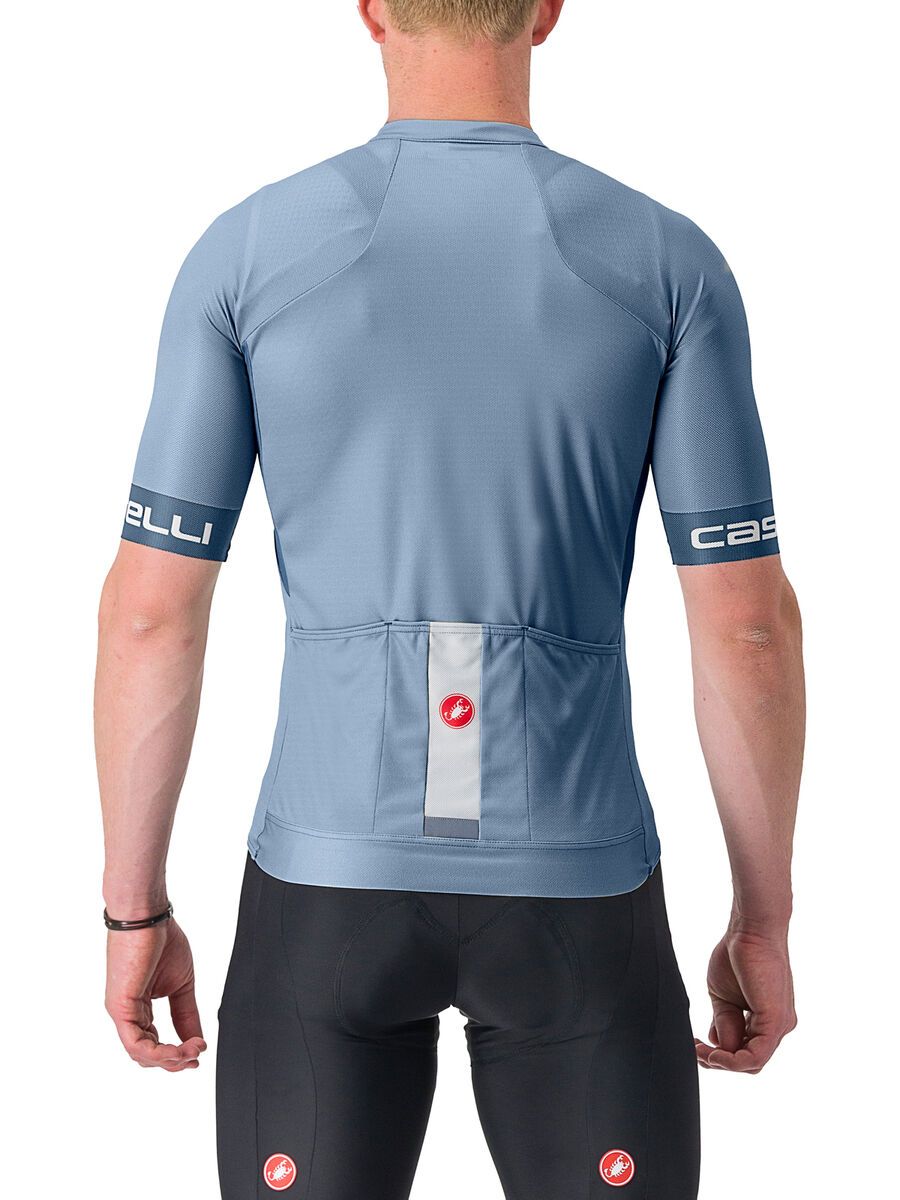 Castelli Entrata VI Jersey, light steel blue/dark steel bl - Bild 2